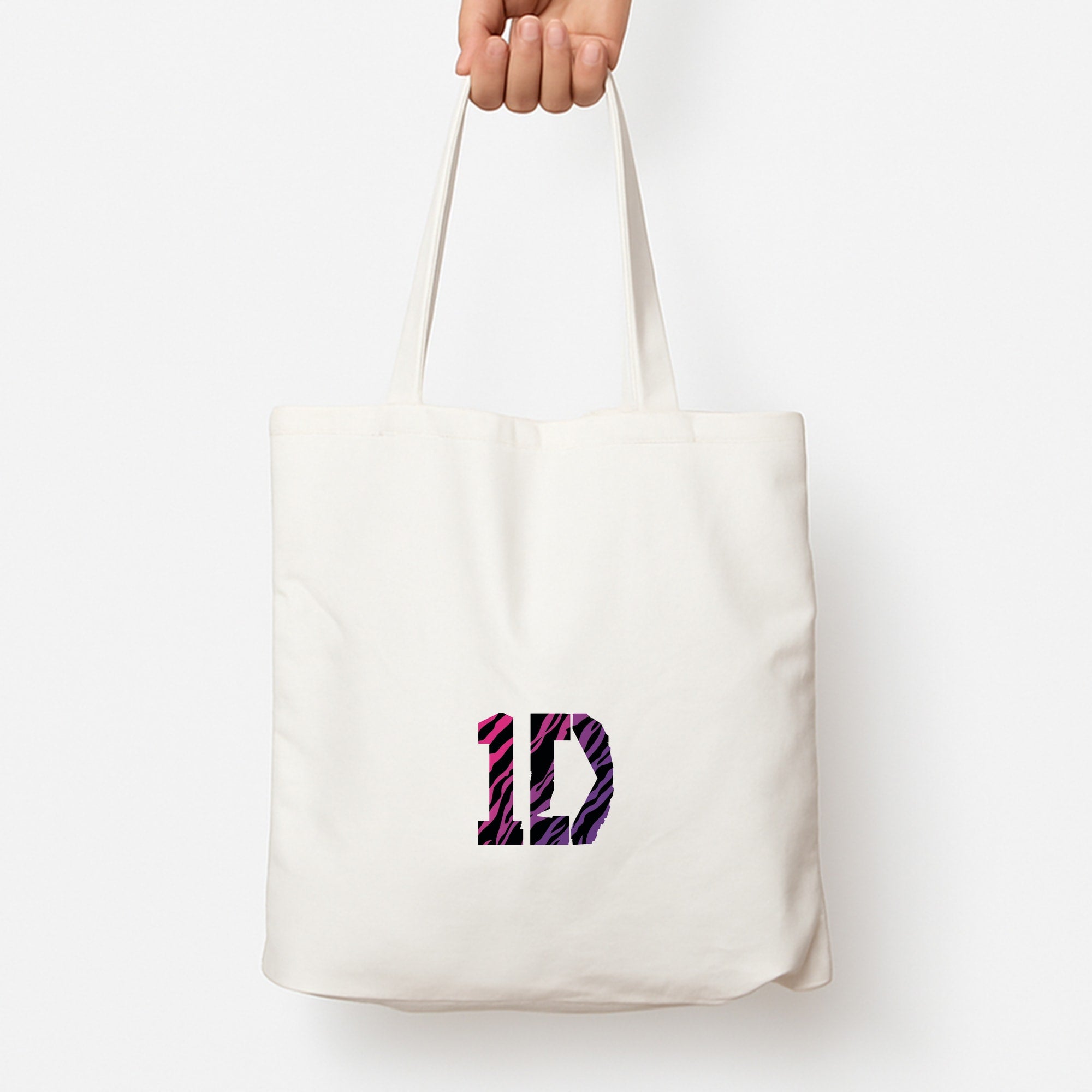 Zebra 1D Tote Bag