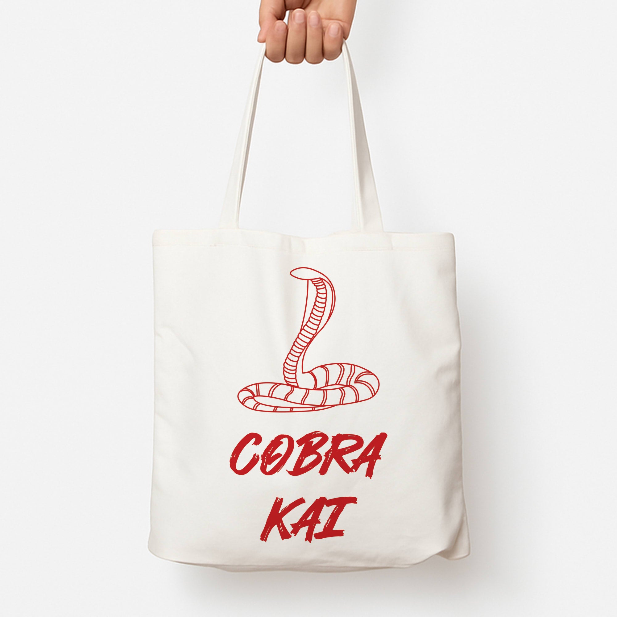 Snake Collage Tote Bag