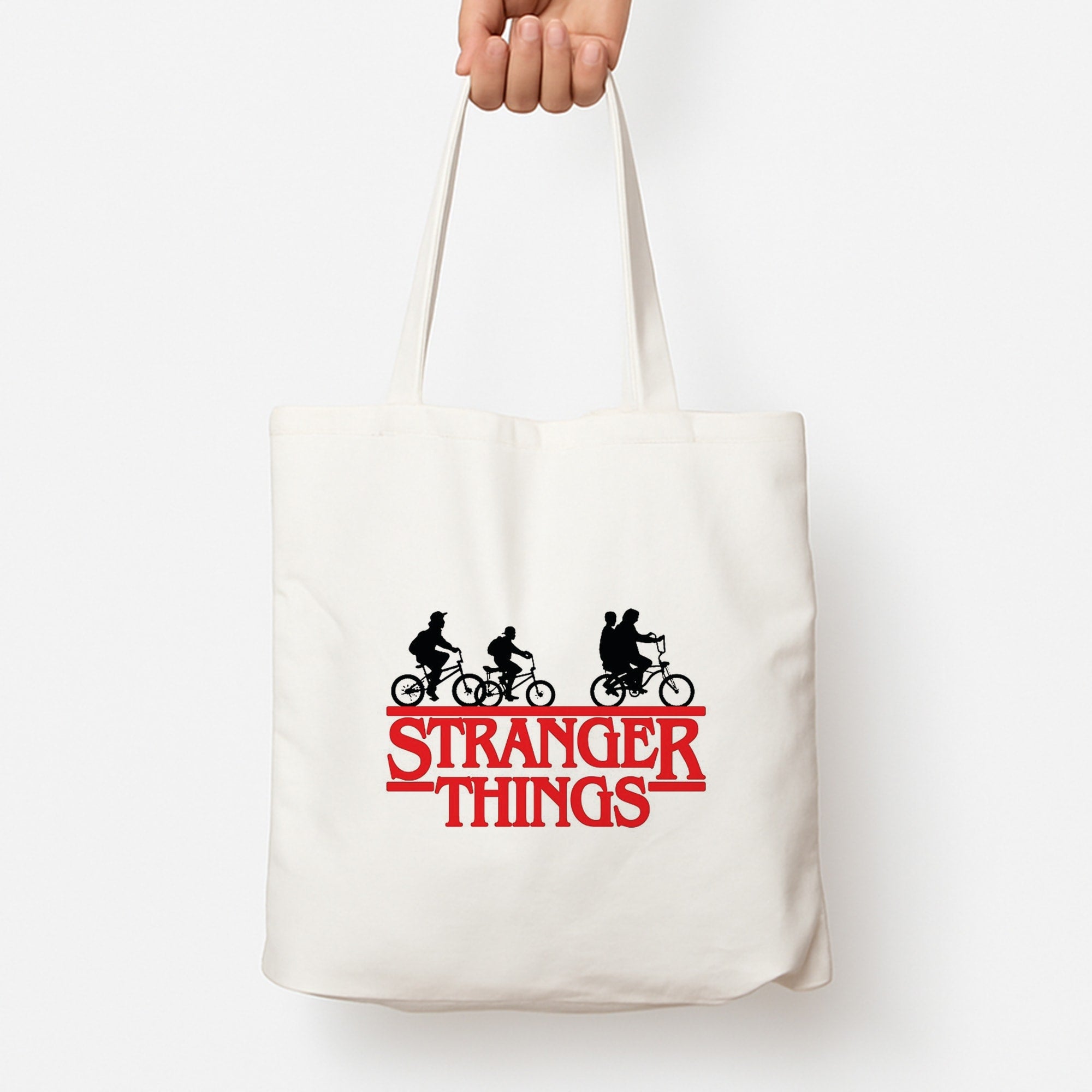 Stranger Cycling Logo Tote Bag