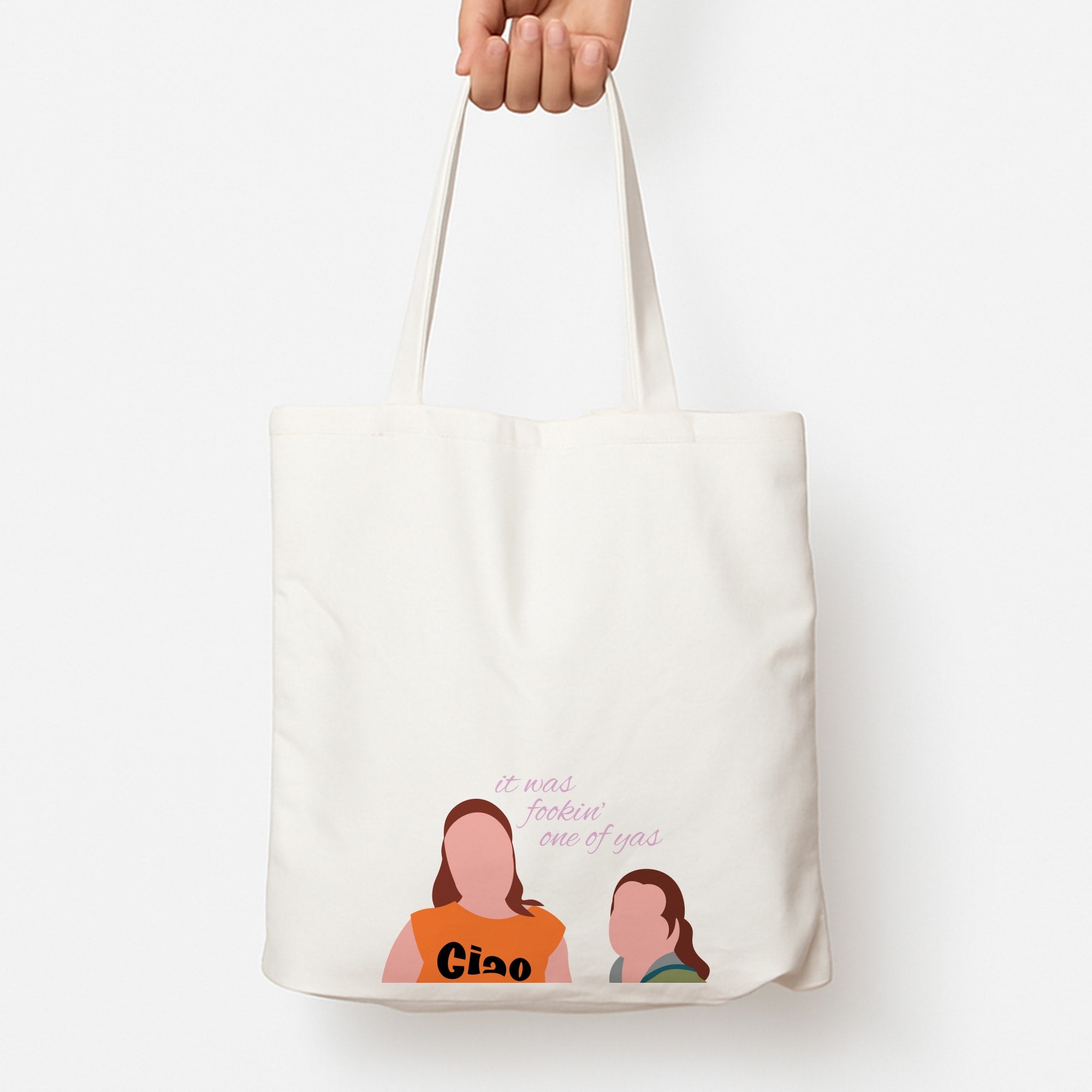 It Was Fookin' One Of Yas - British Pop Culture Tote Bag