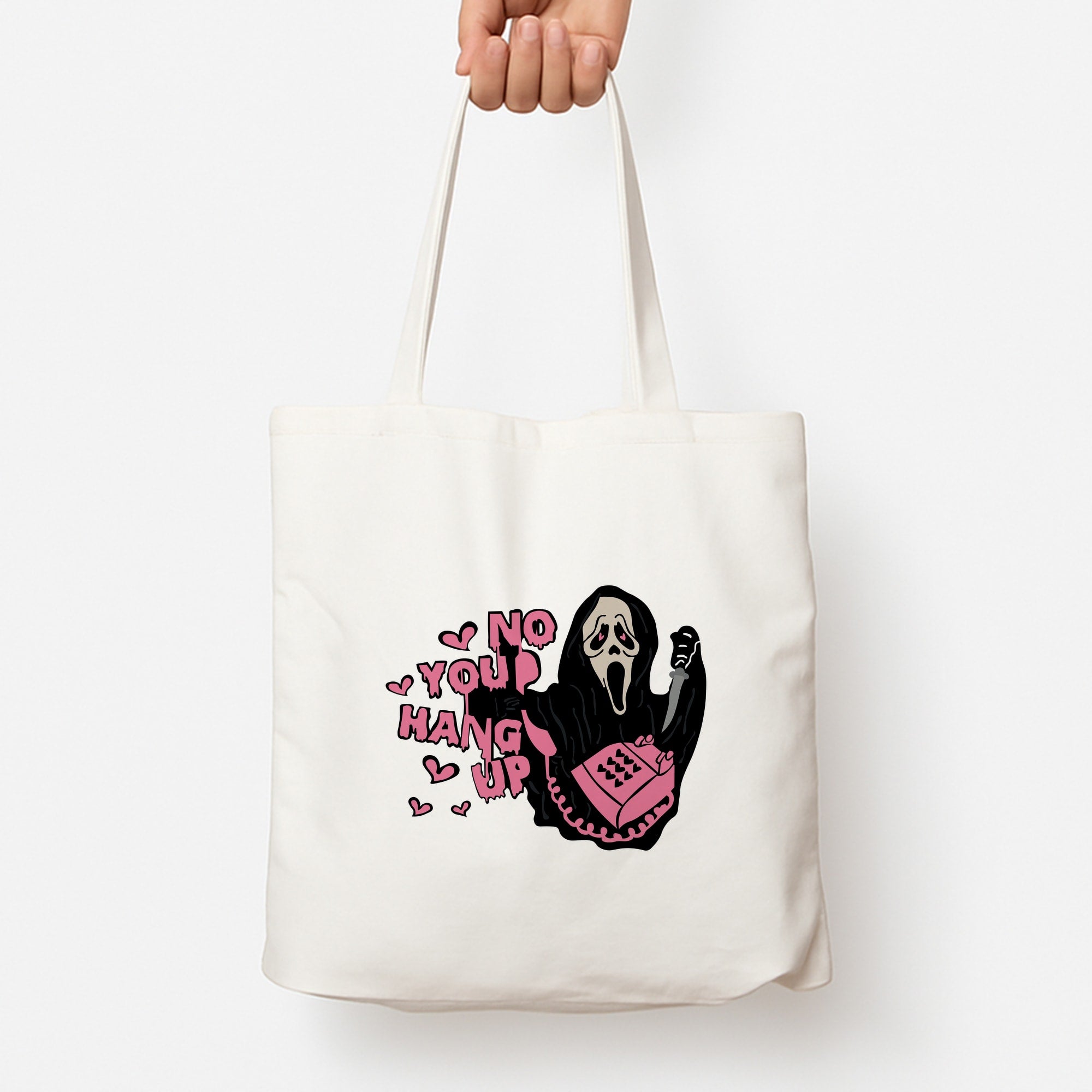 No You Hang Up - Halloween Tote Bag