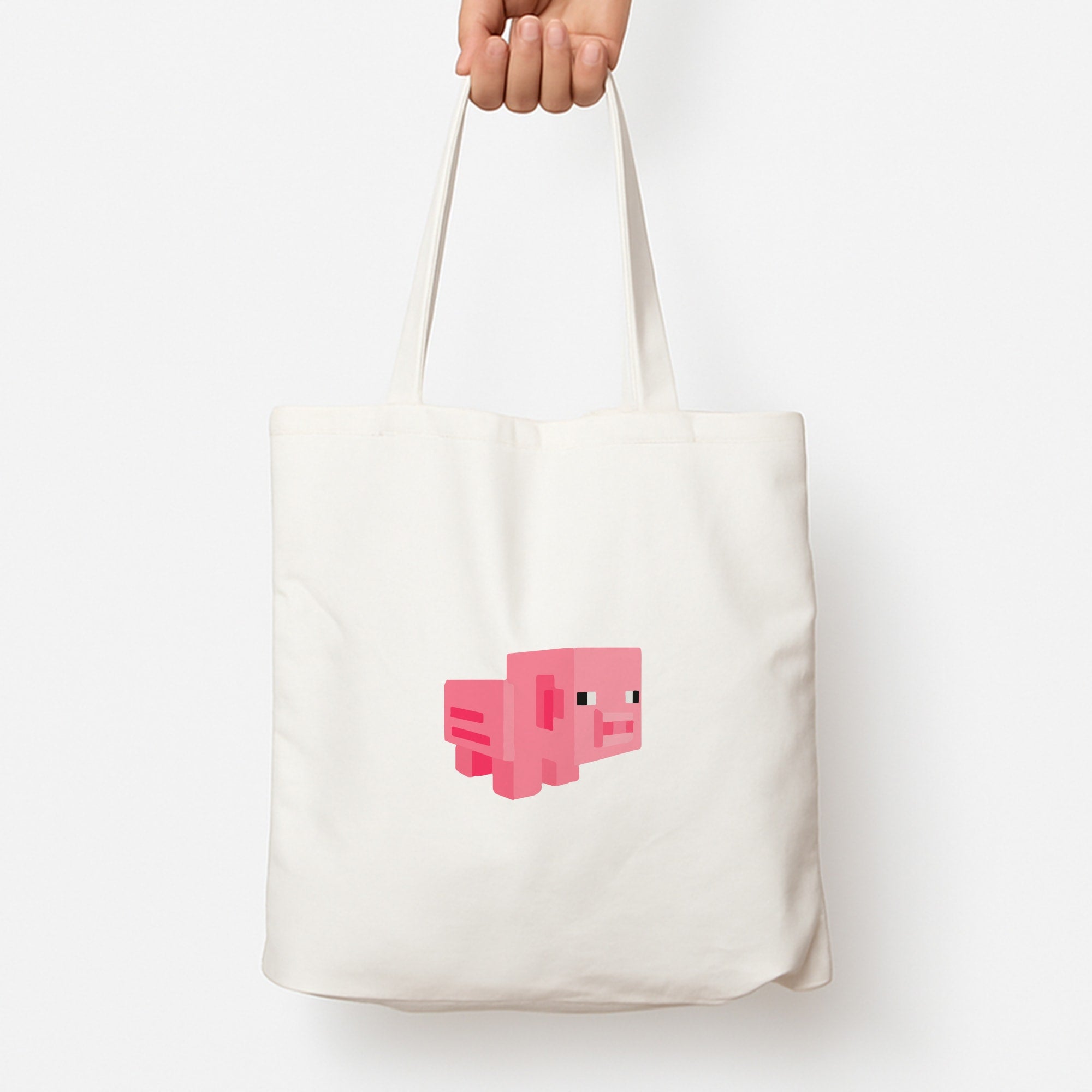 Mining Pig Tote Bag