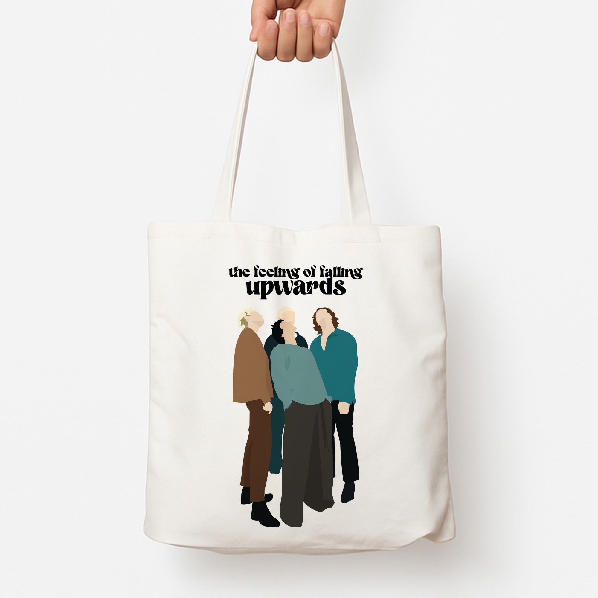 The Feeling Of Falling Upwards Tote Bag