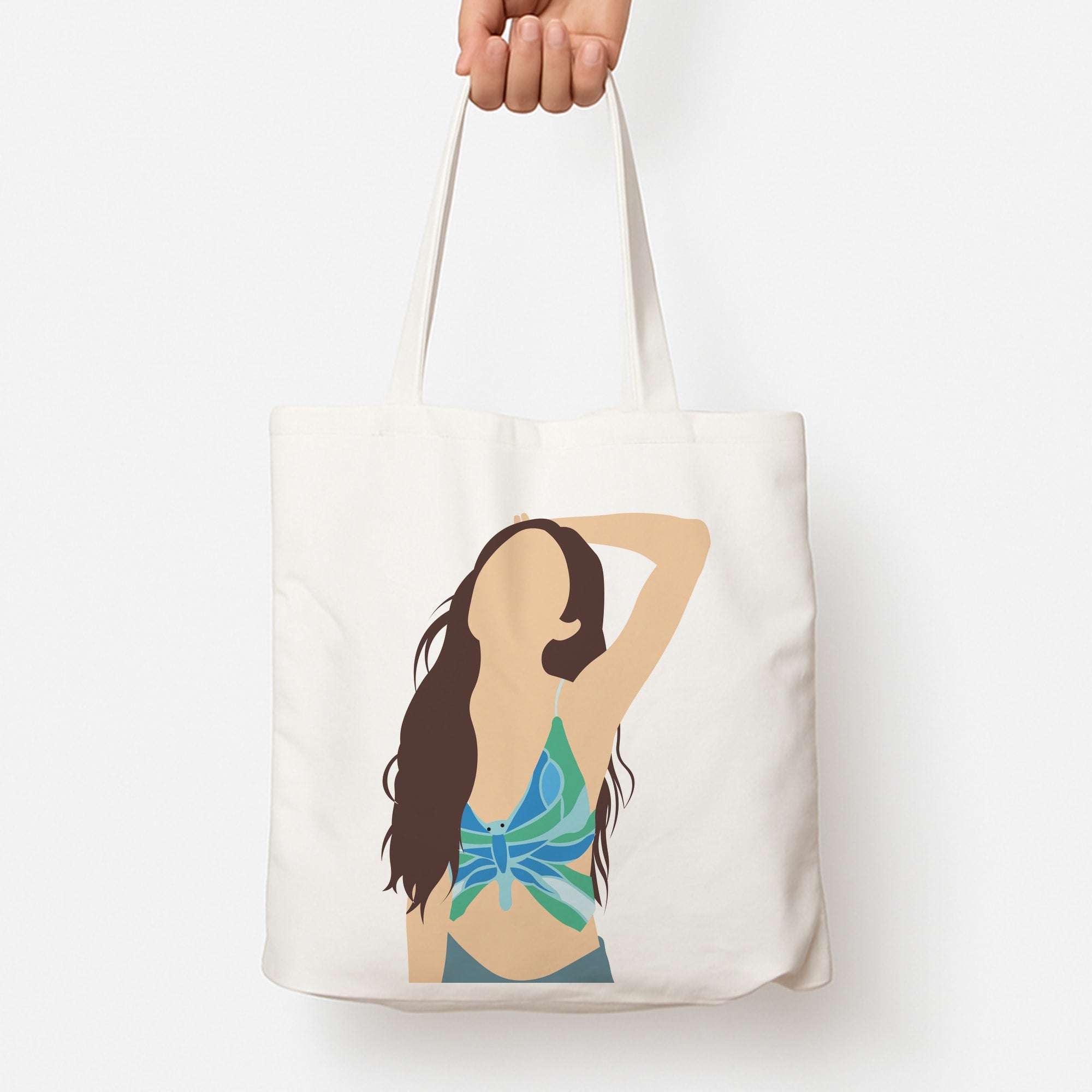 Butterfly Top - Olivia Tote Bag