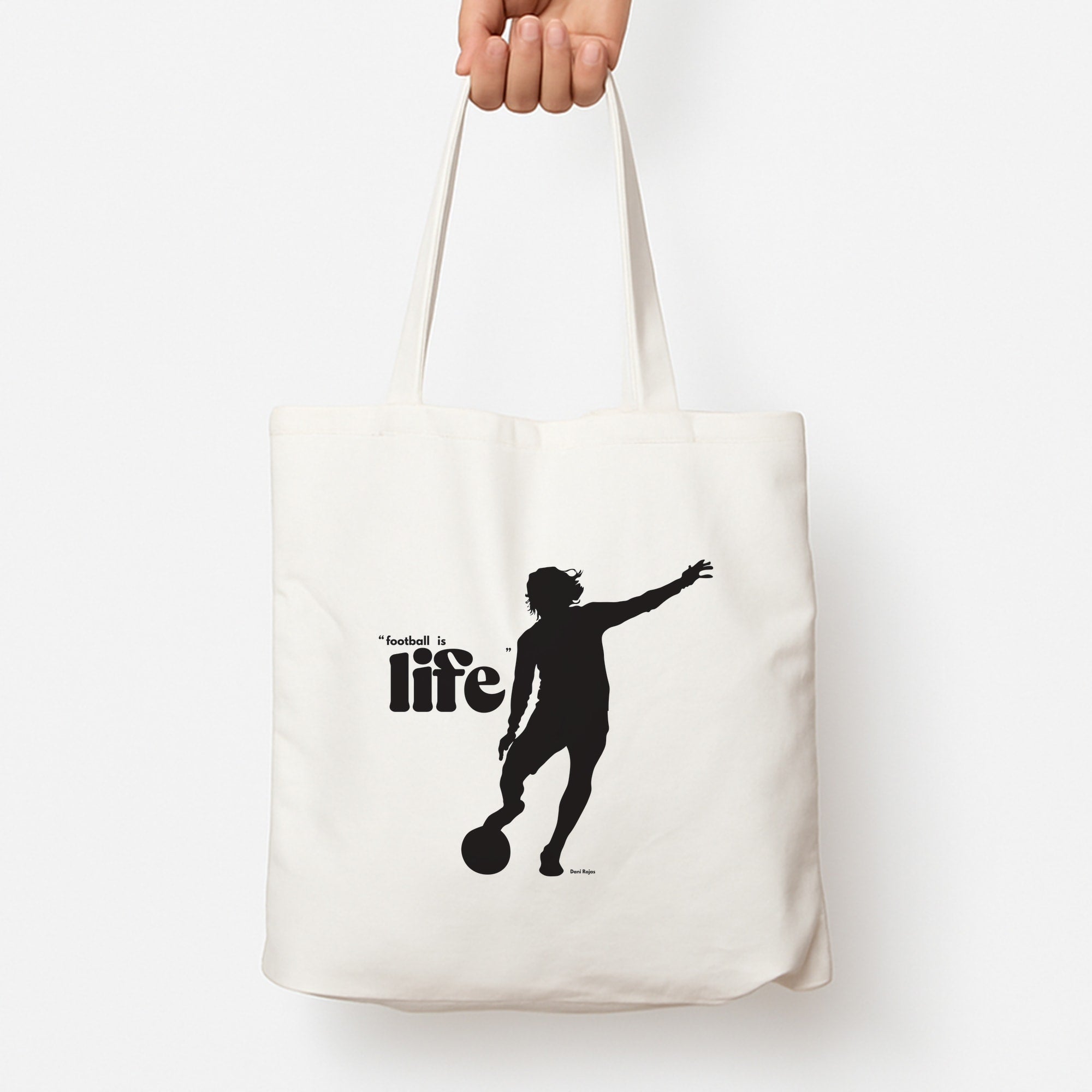 Football Is Life Tote Bag
