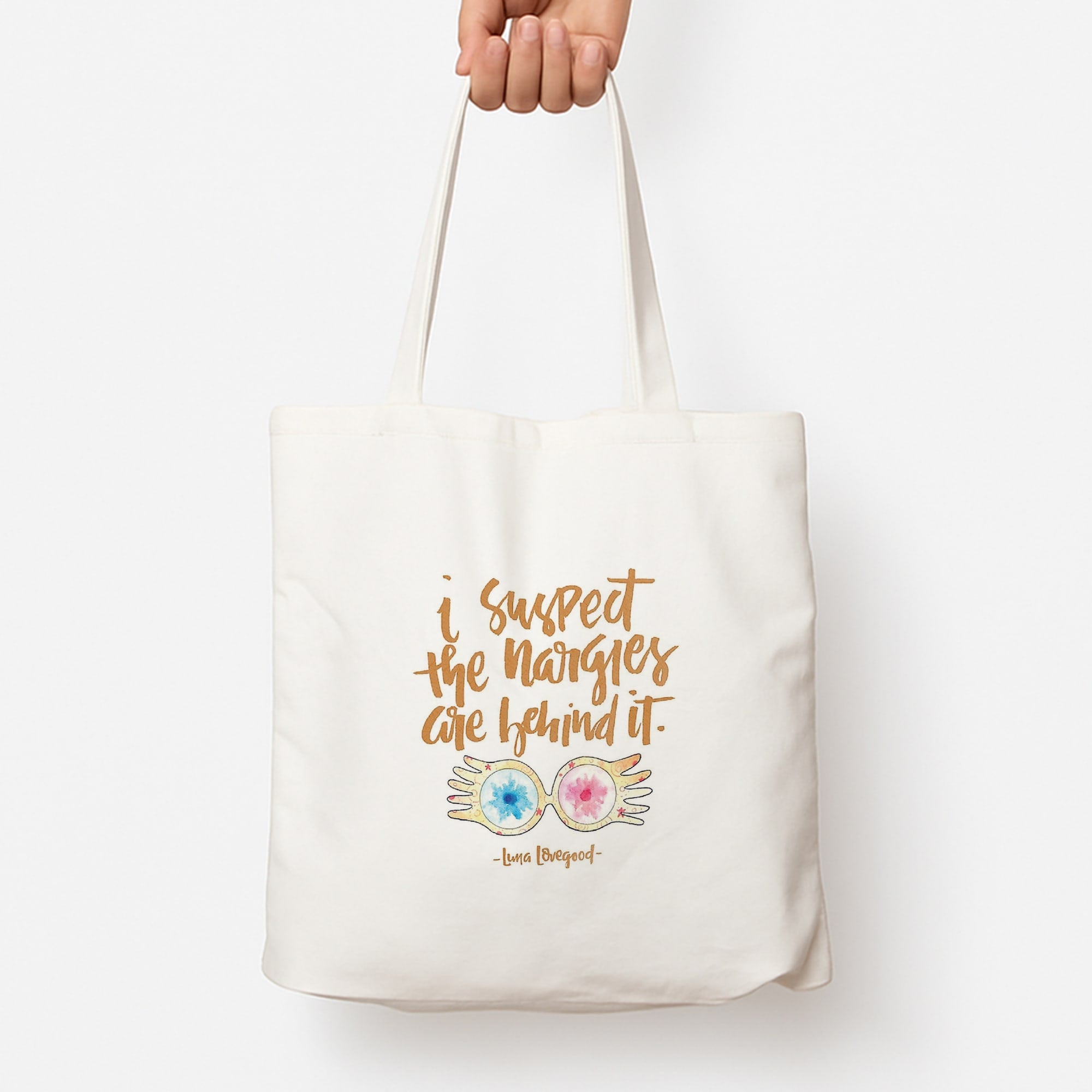 I Suspect The Nargles Are Behind It Tote Bag