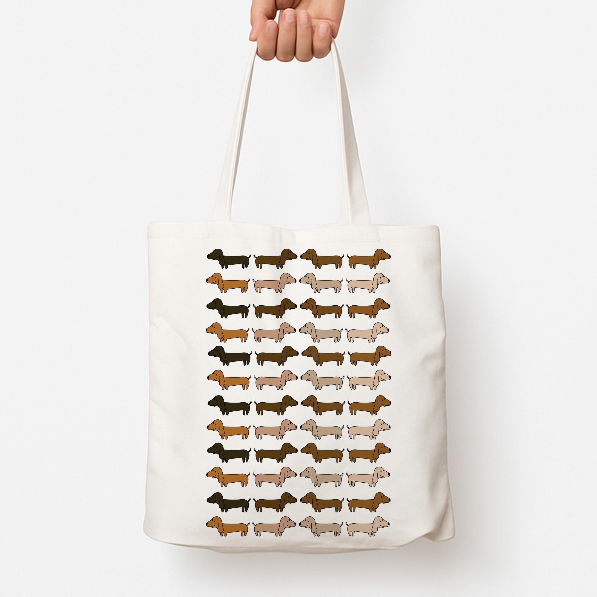 Collage - Dachshunds Tote Bag