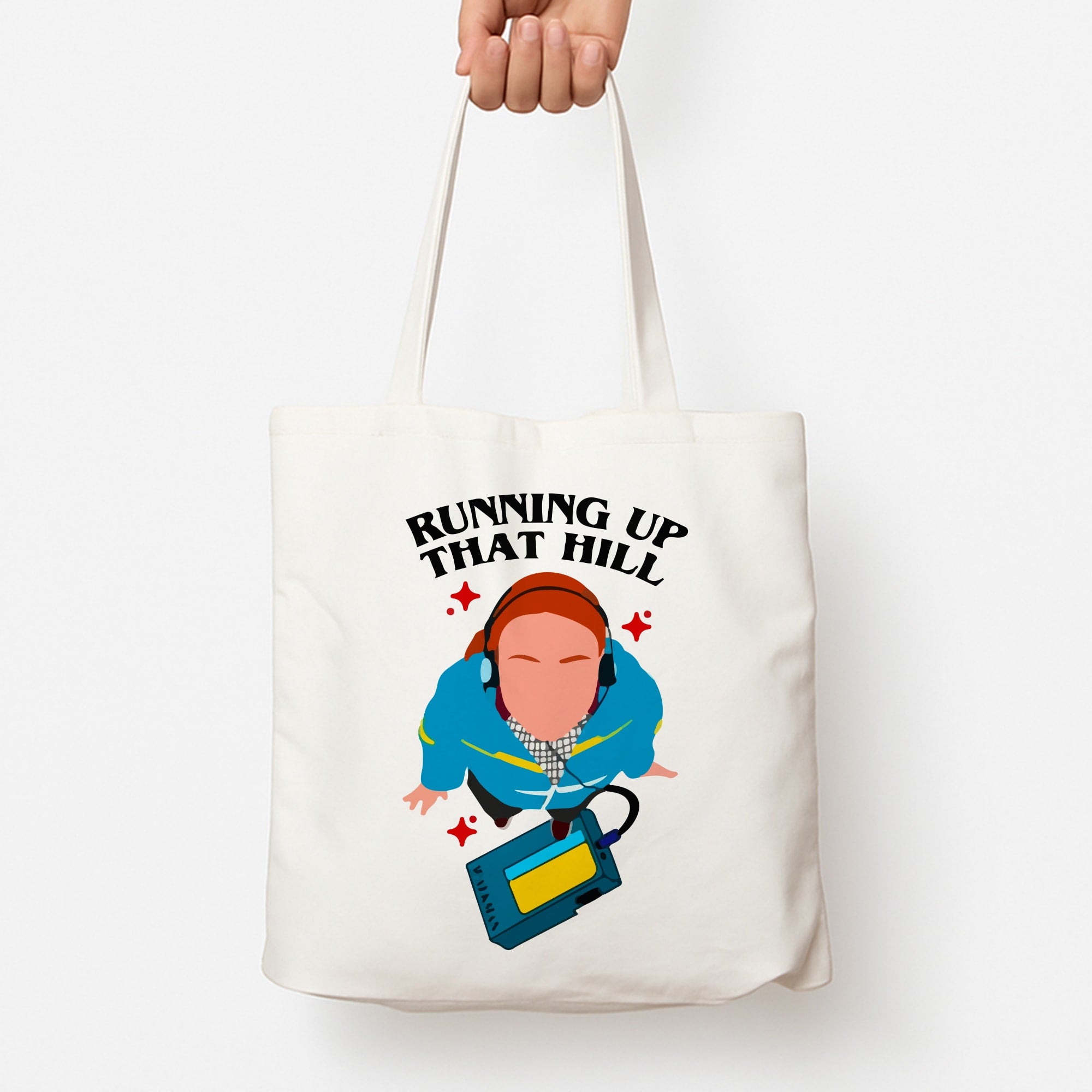 Running Up That Hill Tote Bag