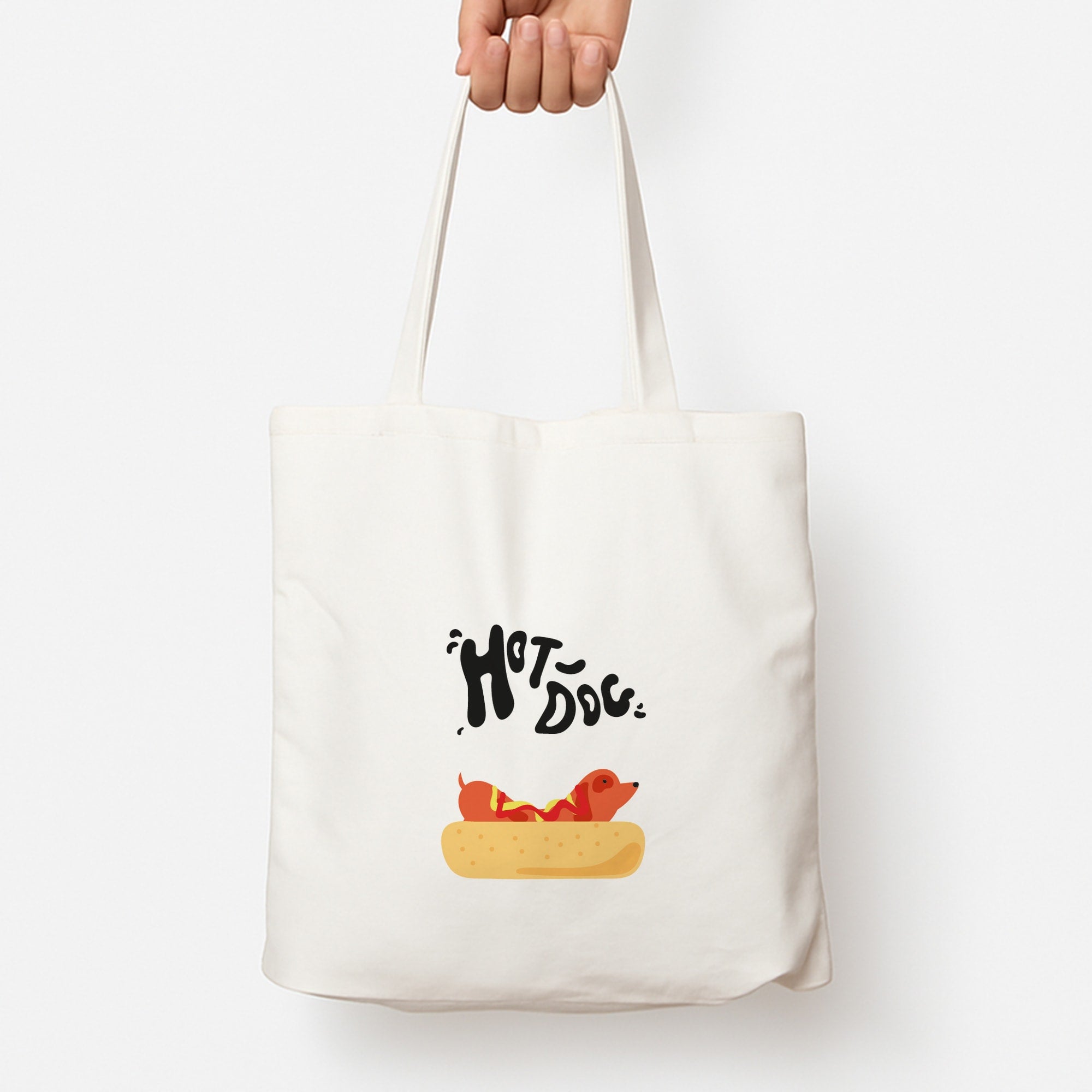 Hot Dog - Dachshunds Tote Bag