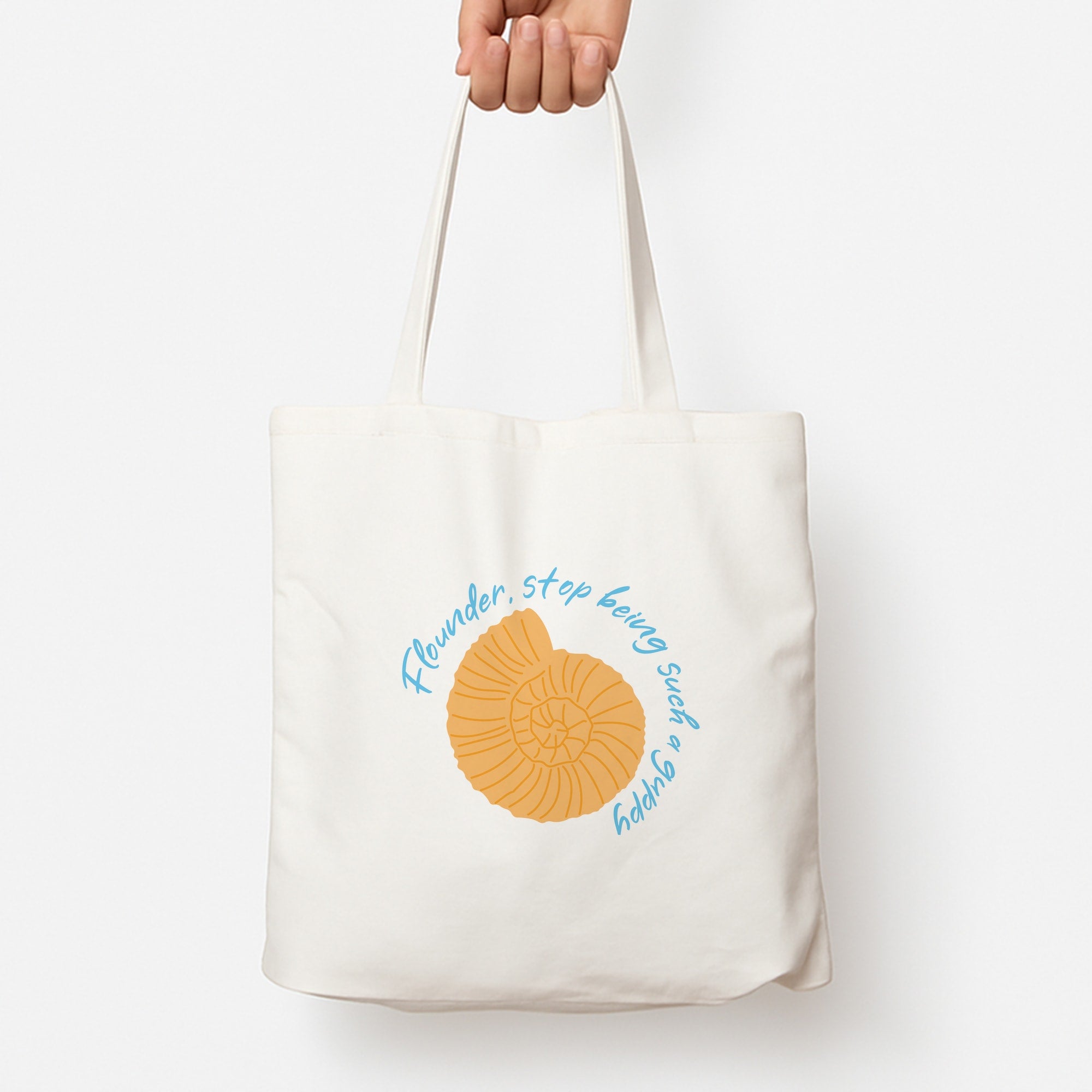 Flounder - The Little Mermaid Tote Bag