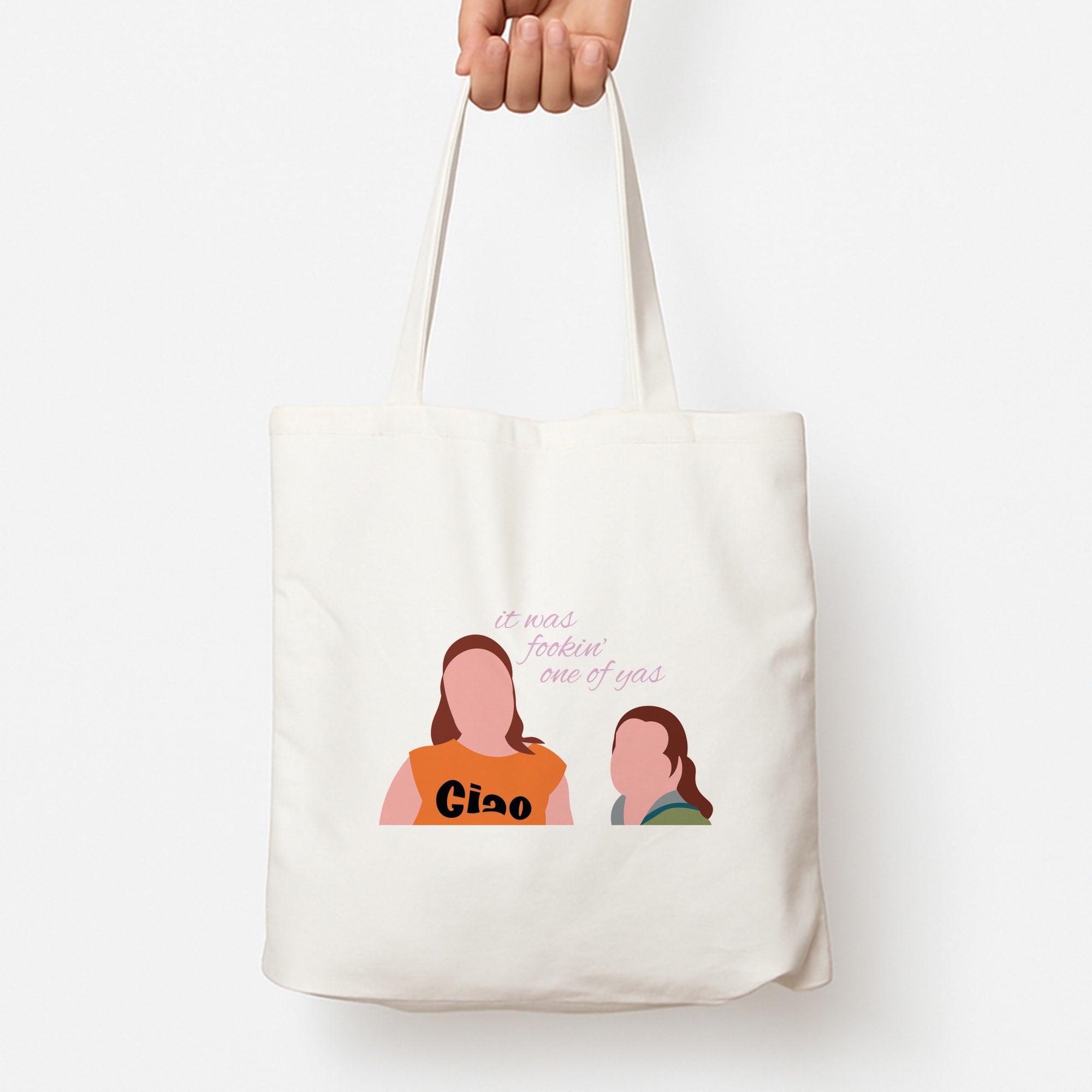 It Was Fookin' One Of Yas - British Pop Culture Tote Bag