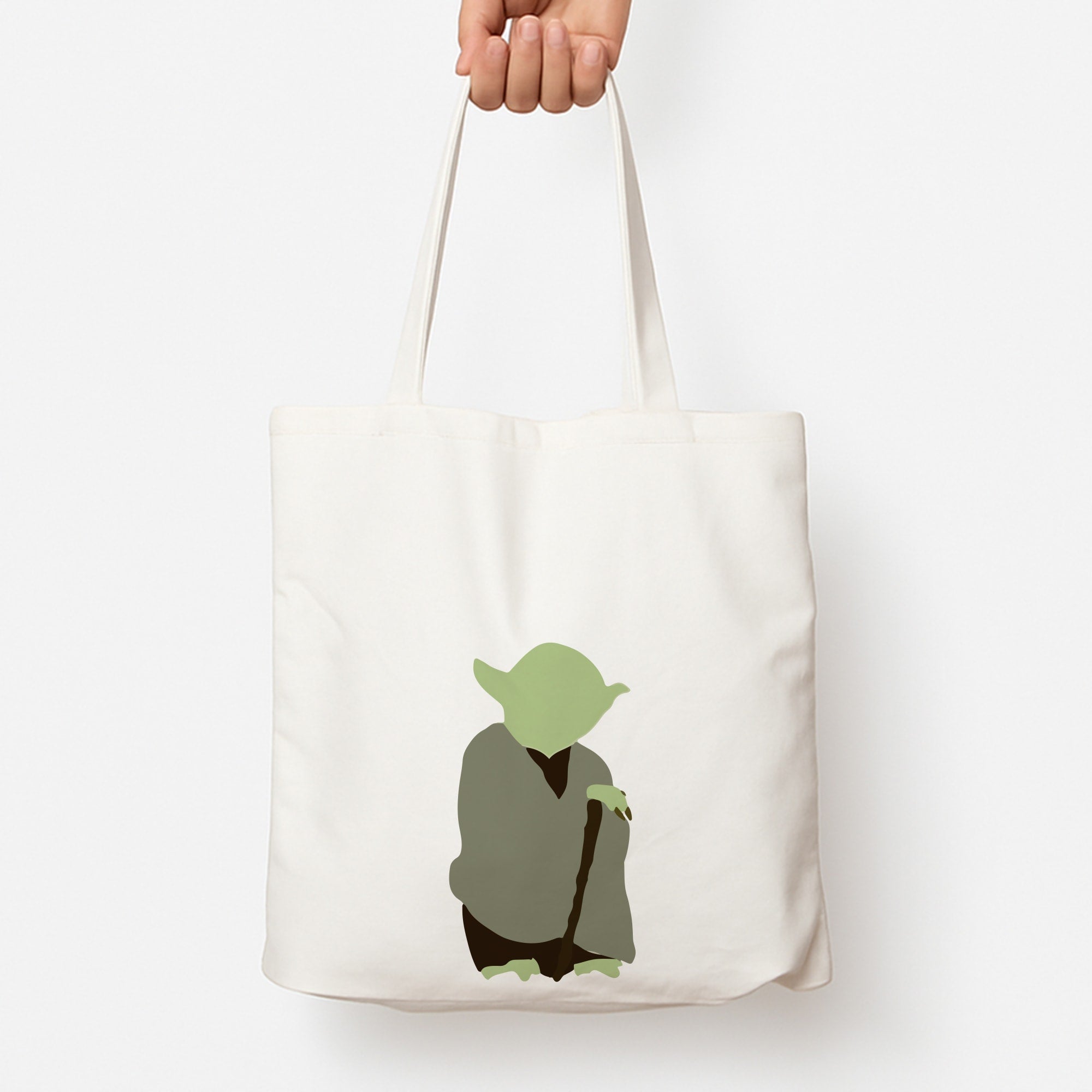 Yoda Faceless Tote Bag