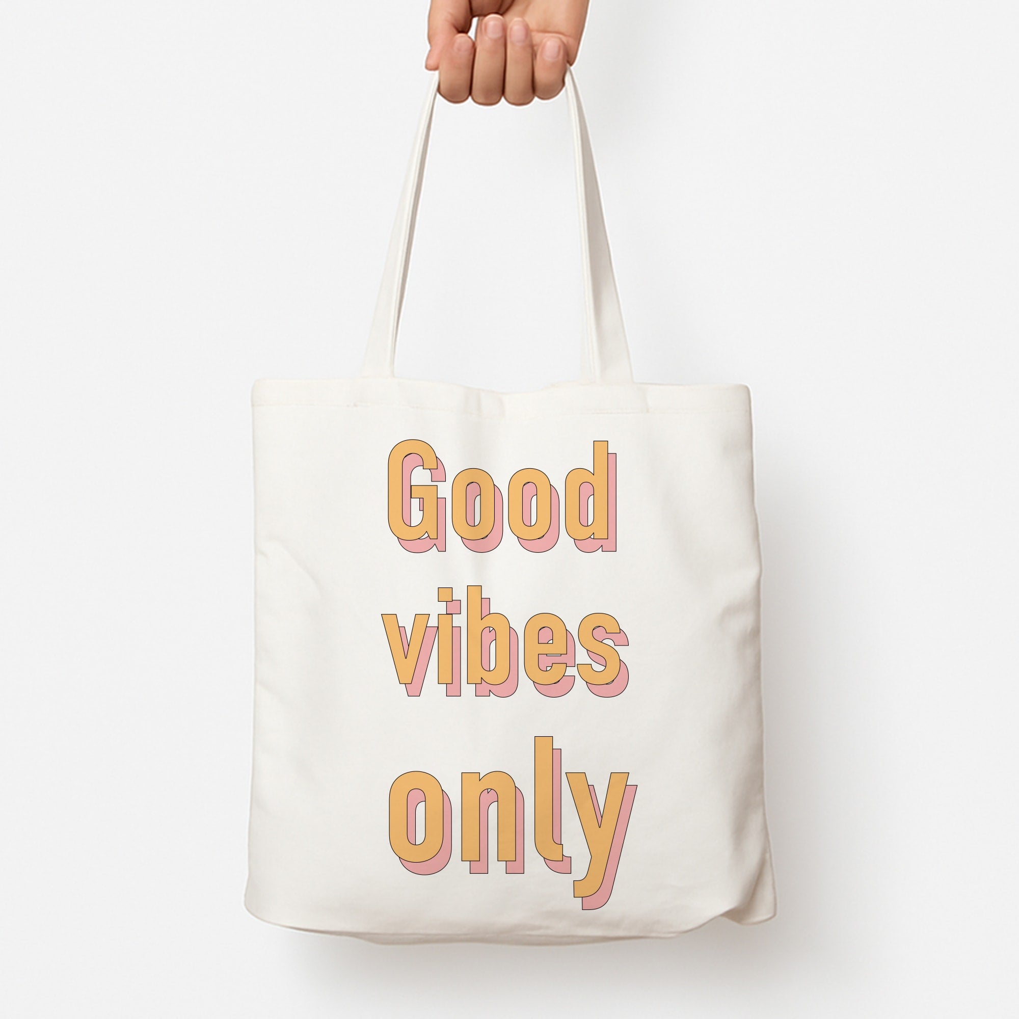 Good Vibes Only Tote Bag