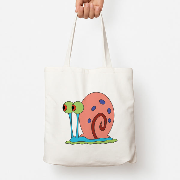 Gary The Snail Tote Bag