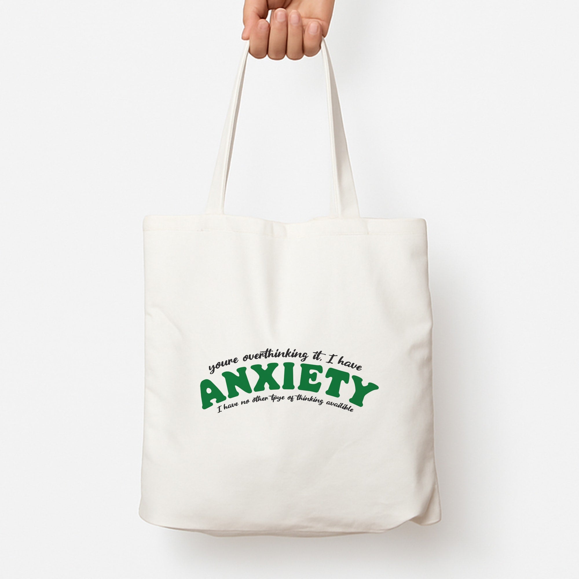 You're Overthinking It Tote Bag