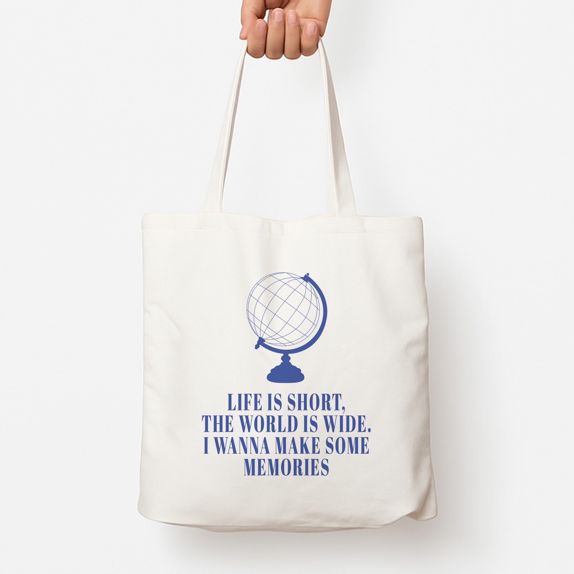 Life Is Short The World Is Wide - Mamma Mia Tote Bag