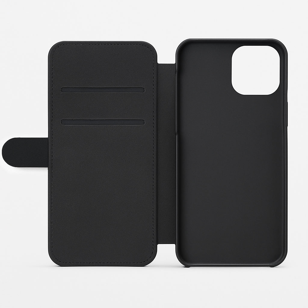 Flip Phone Case with Card Slots