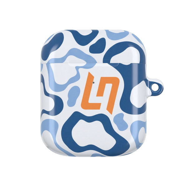 Lando Norris Helment Pattern - Blue AirPods Case - AirPods 1