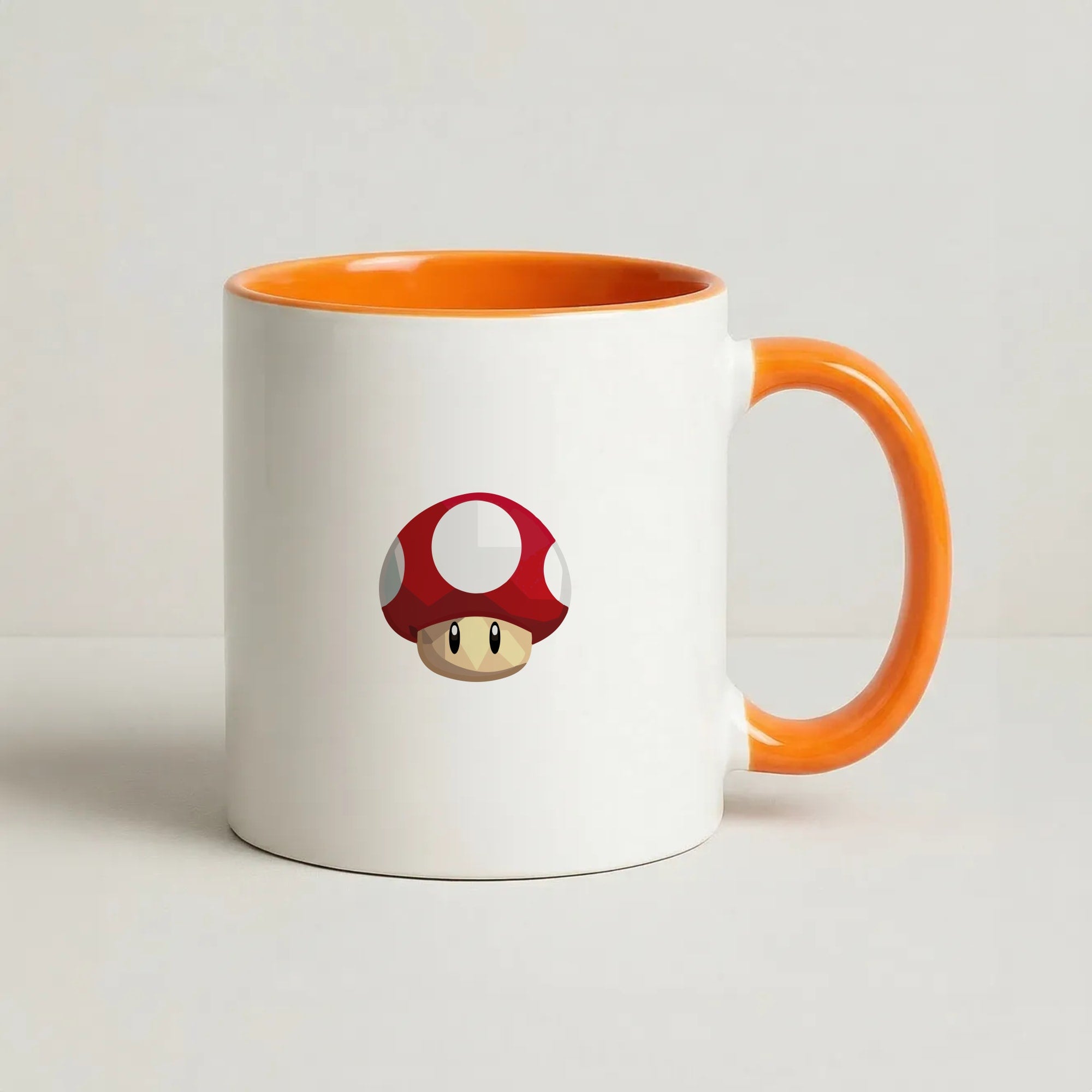 Toad - Mario Coffee Orange Mug