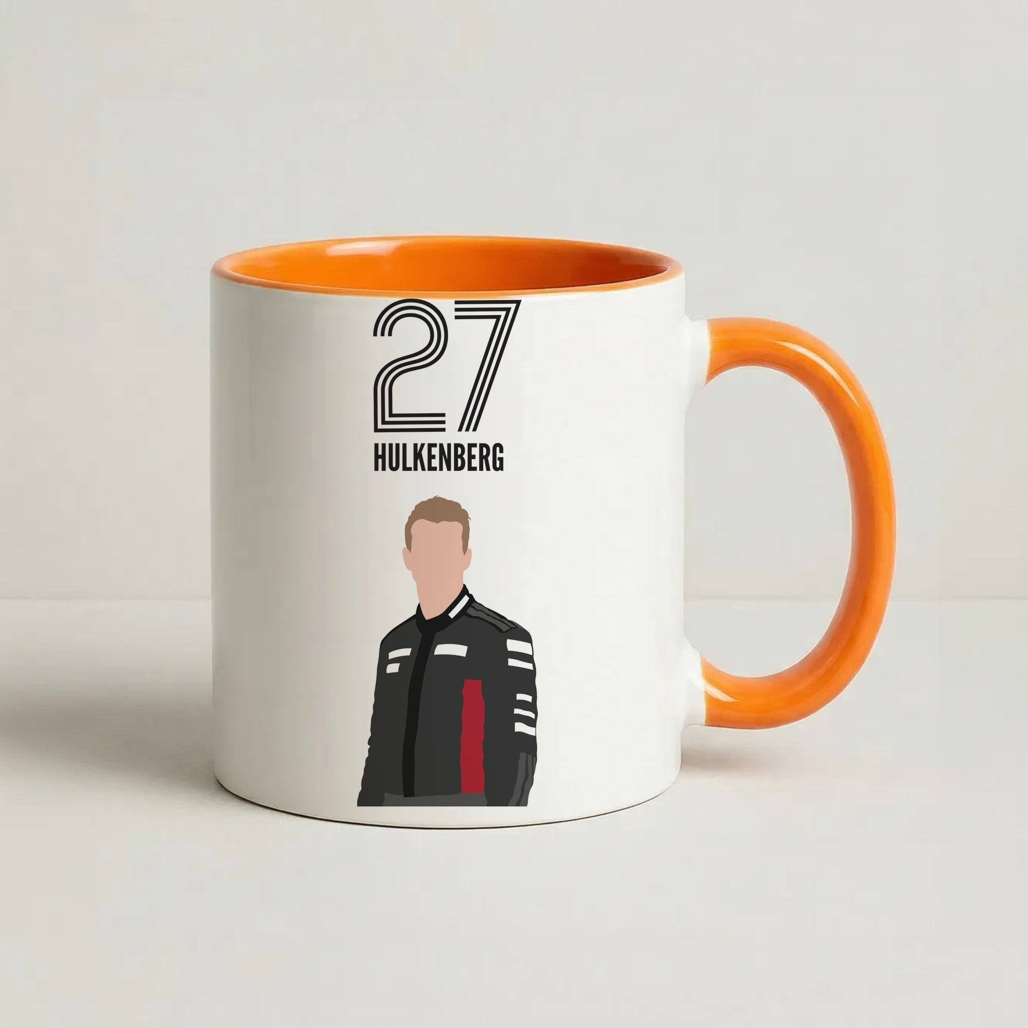 Hulkenberg 2026 Coffee Orange Mug