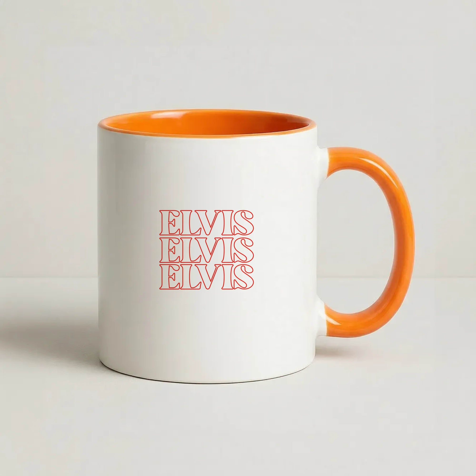 Layered Coffee Orange Mug