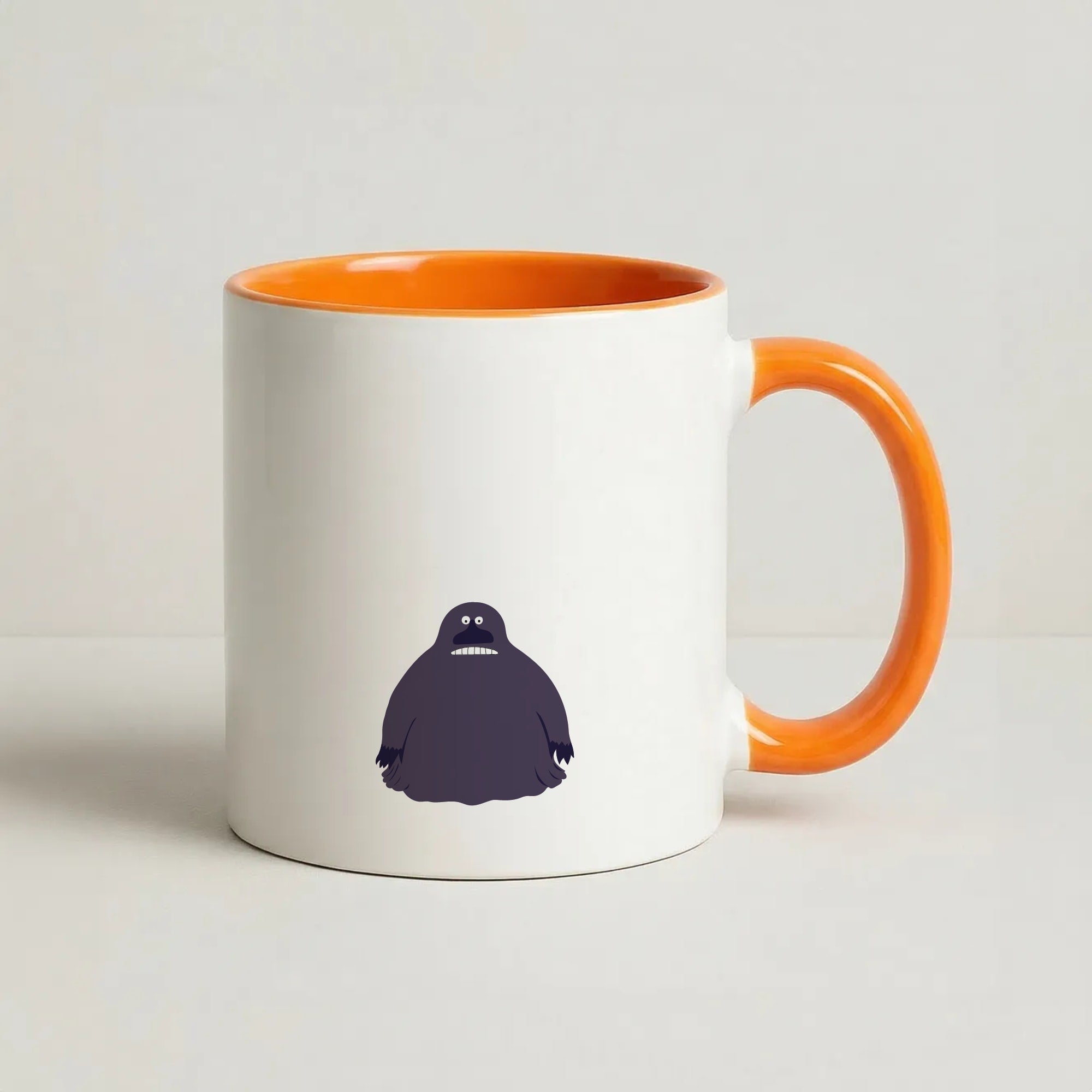 The Groke Coffee Orange Mug