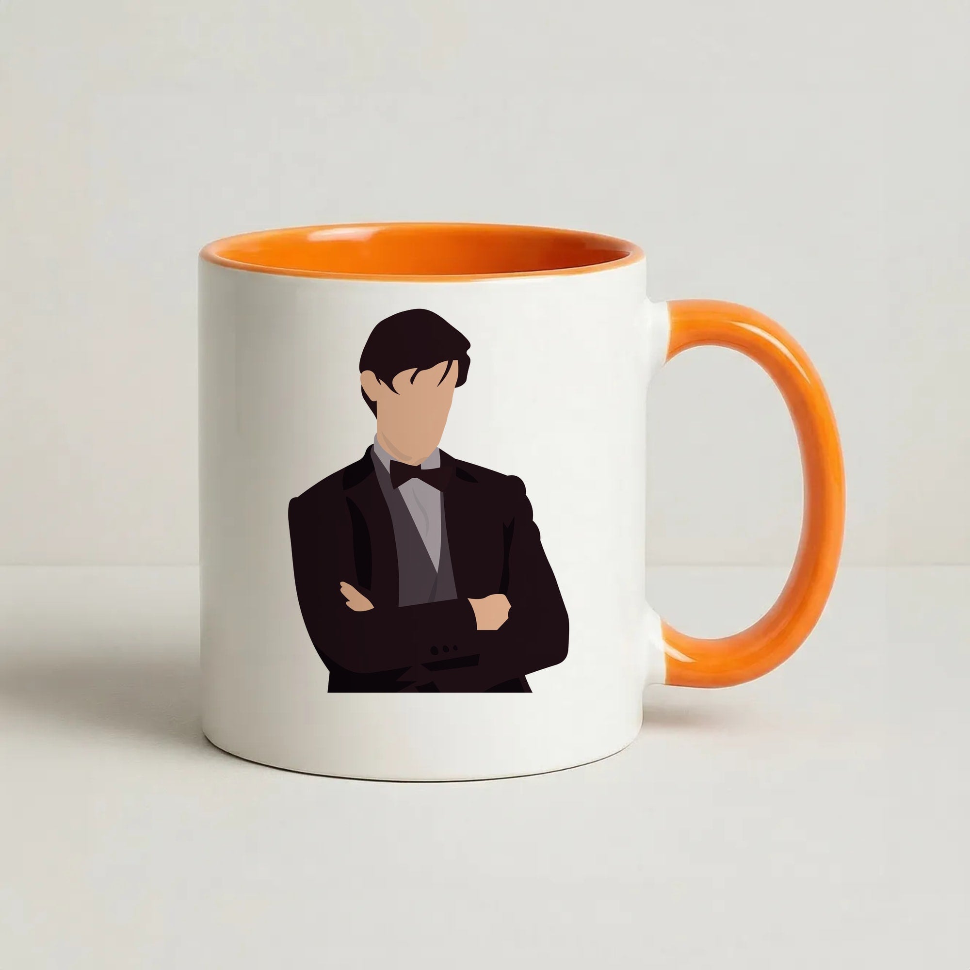 Matt Smith Coffee Orange Mug