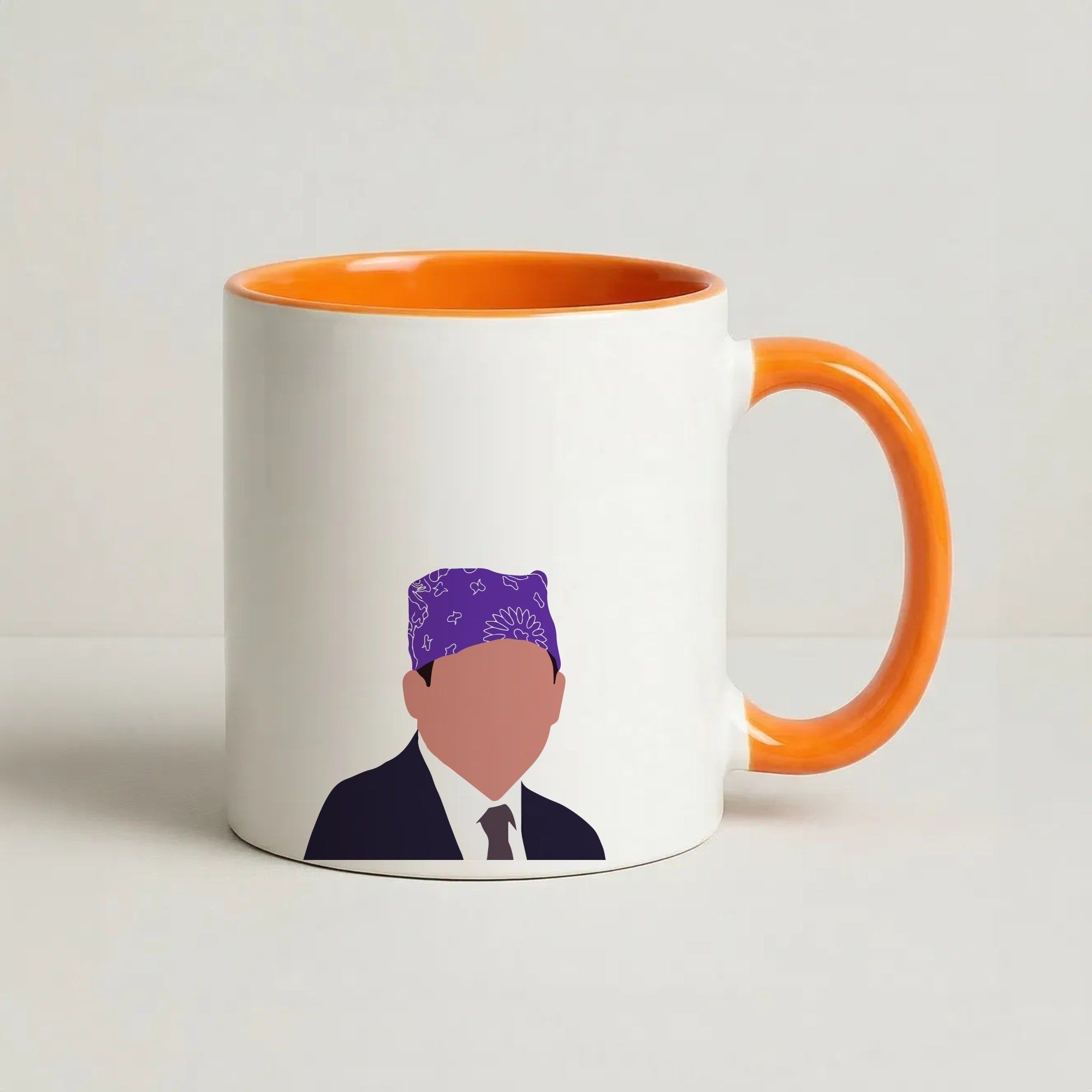 Prison Mike Coffee Orange Mug