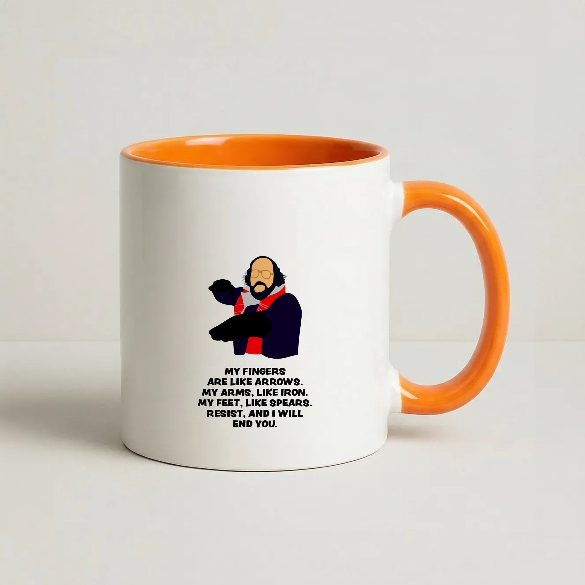 Murray Quote Coffee Orange Mug