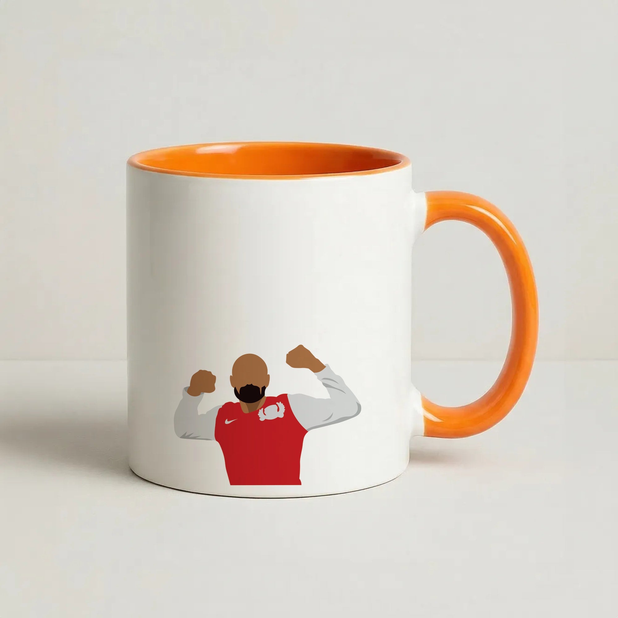 Henry - Football Coffee Orange Mug