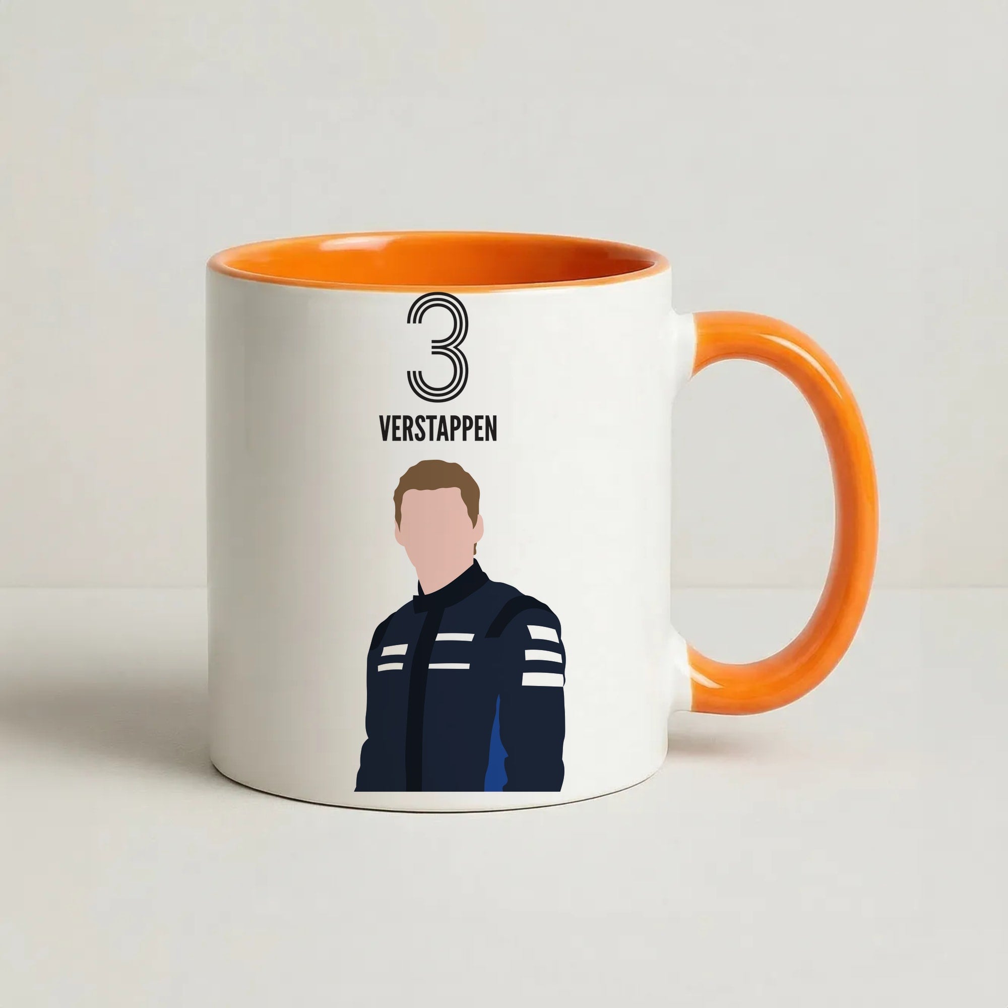 Verstappen 2026 Coffee Orange Mug