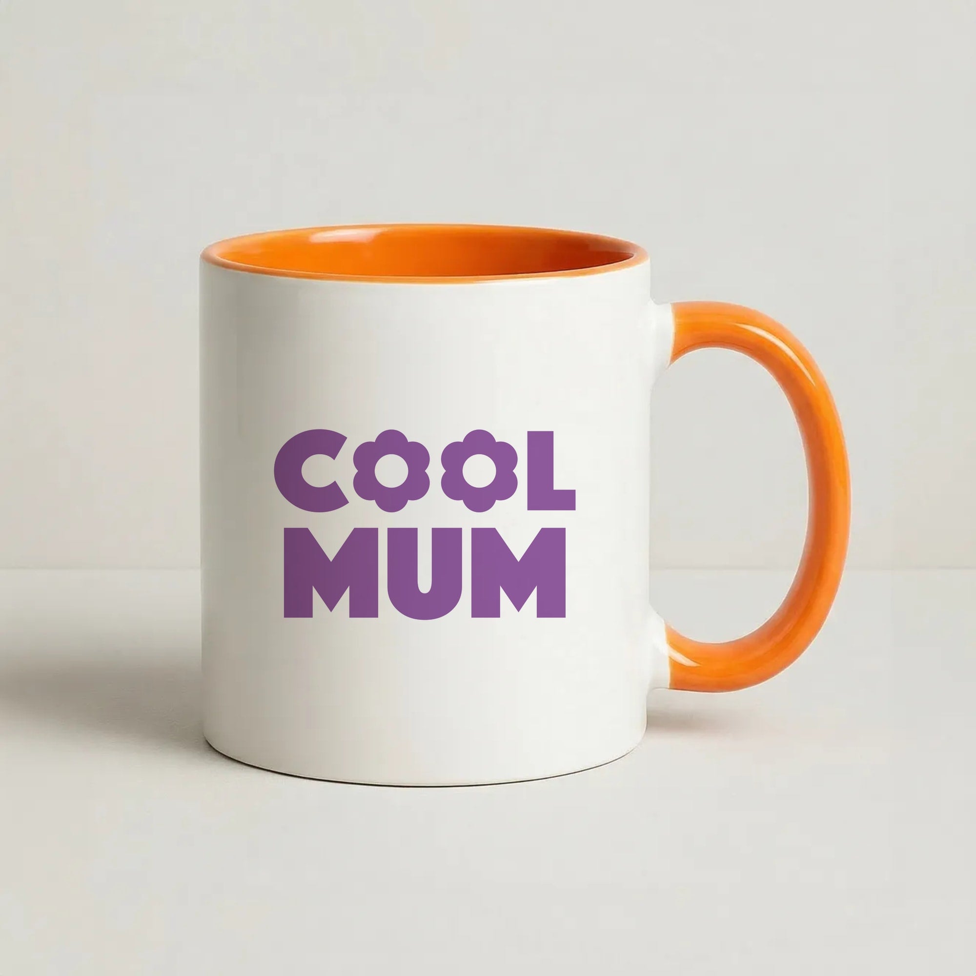 Cool Mum Coffee Orange Mug