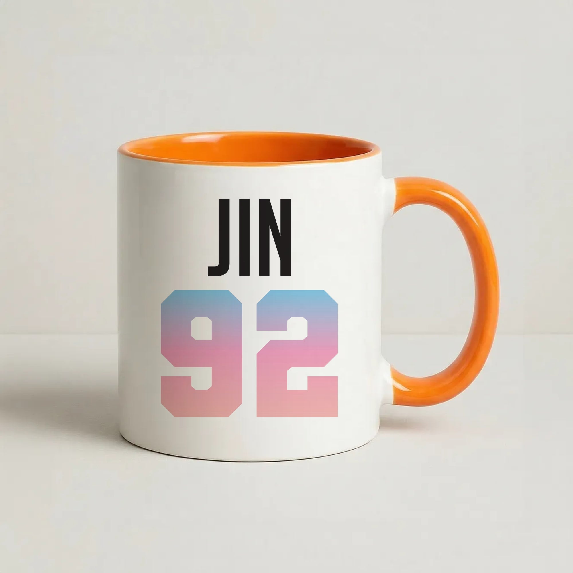 Jin 92 Coffee Orange Mug