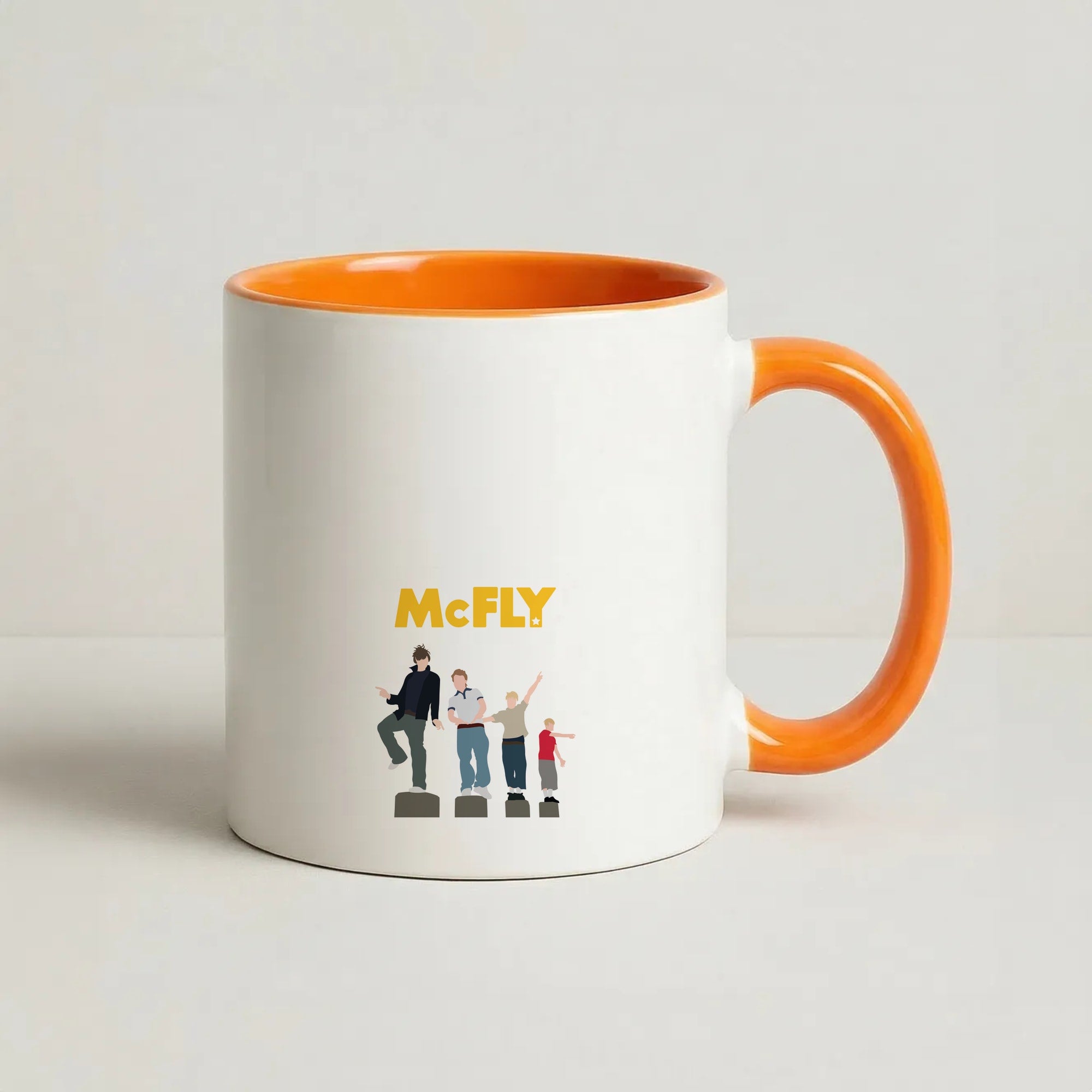 The Band - McBand Coffee Orange Mug