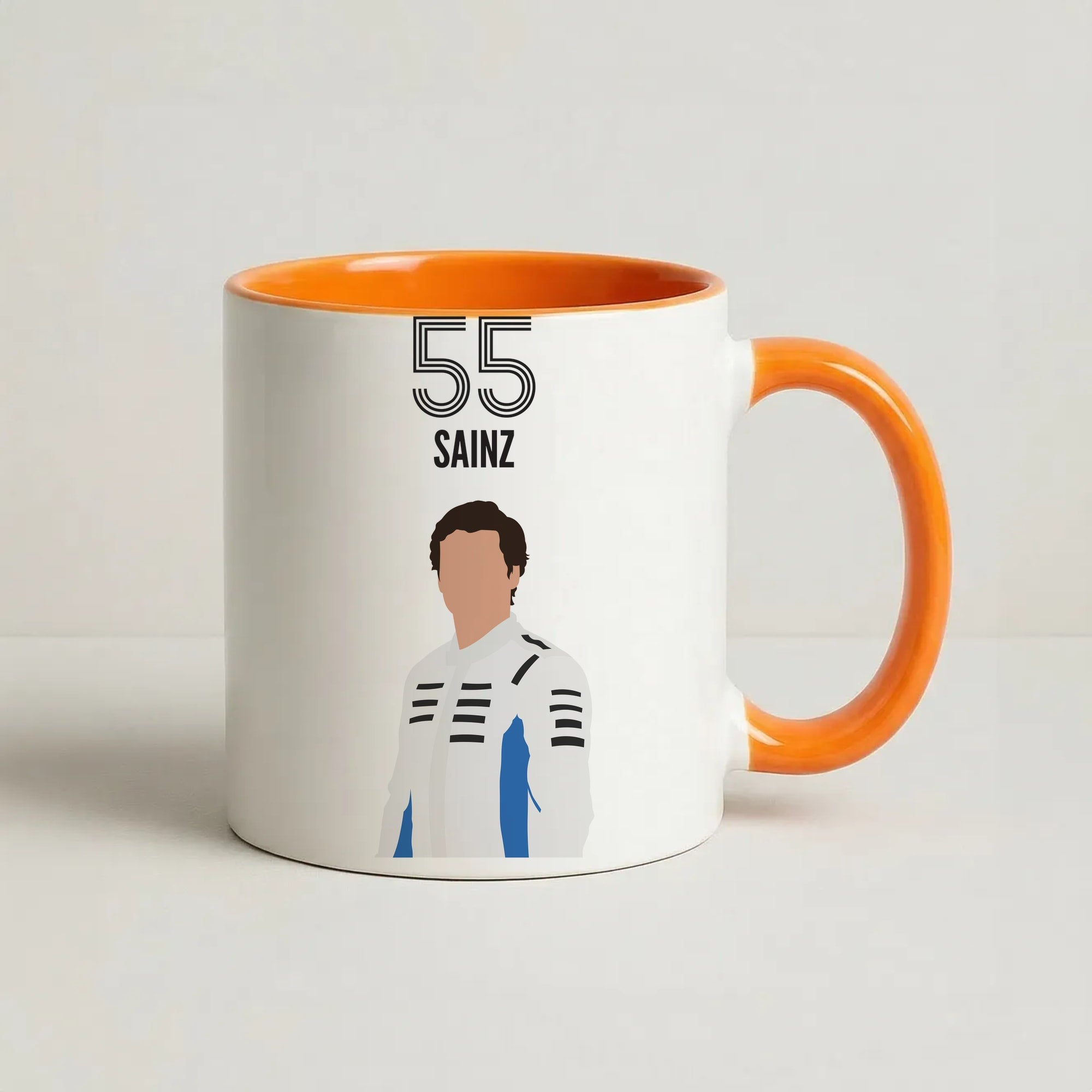Sainz 2026 Coffee Orange Mug