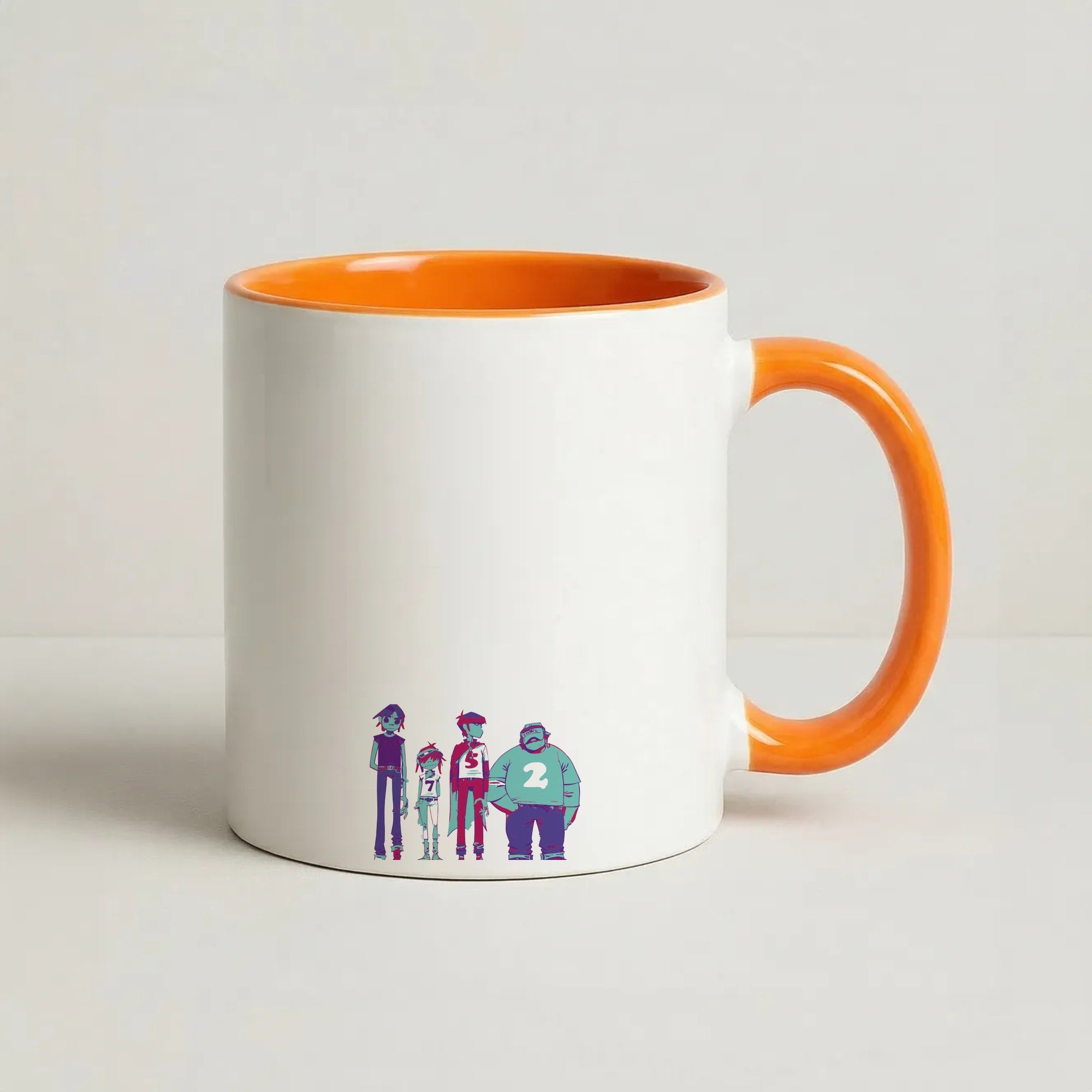2,5,7 Coffee Orange Mug