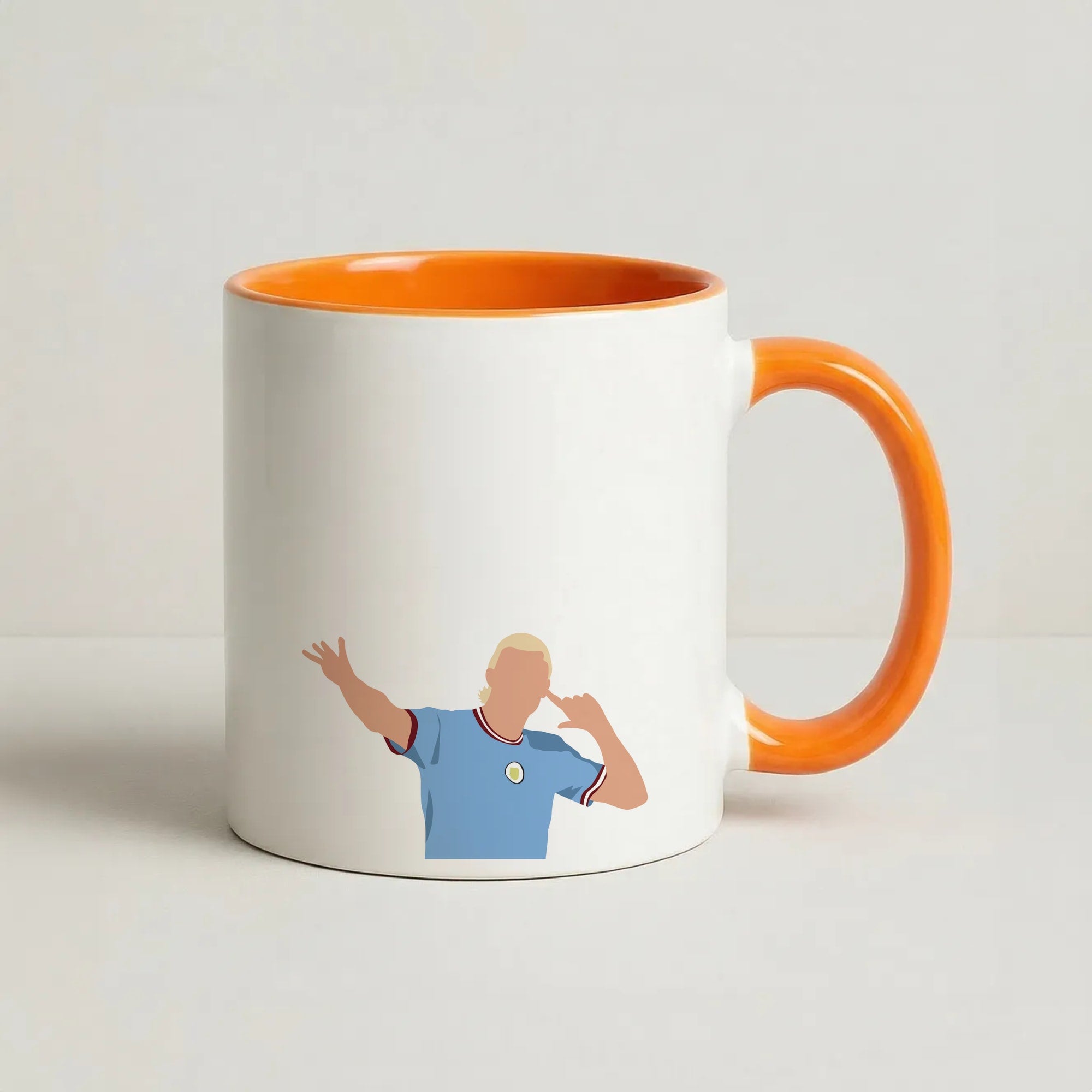 Haaland - Football Coffee Orange Mug