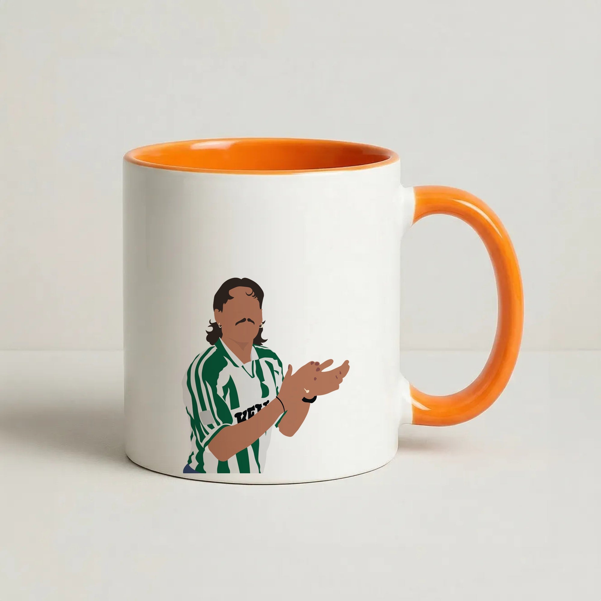 Bellerin - Football Coffee Orange Mug