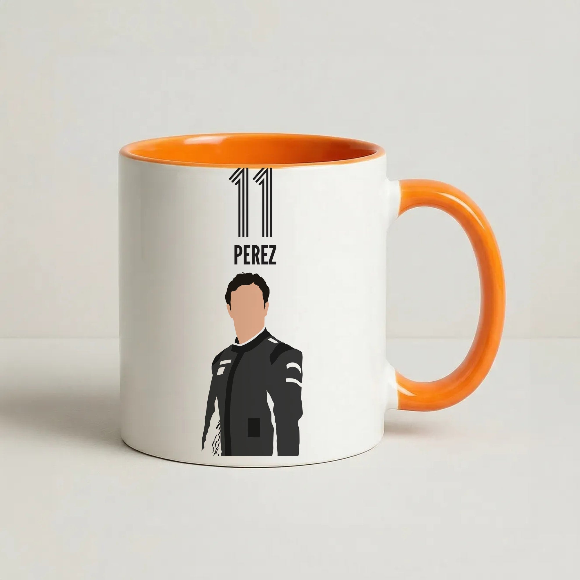 Perez 2026 Coffee Orange Mug