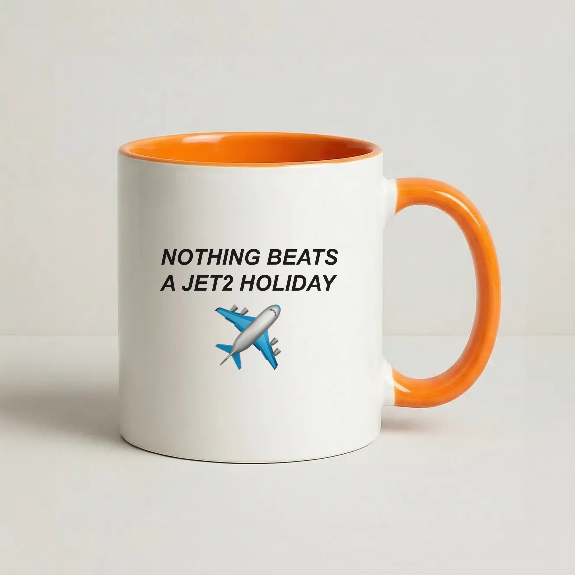 Nothing Beats A Holiday Coffee Orange Mug