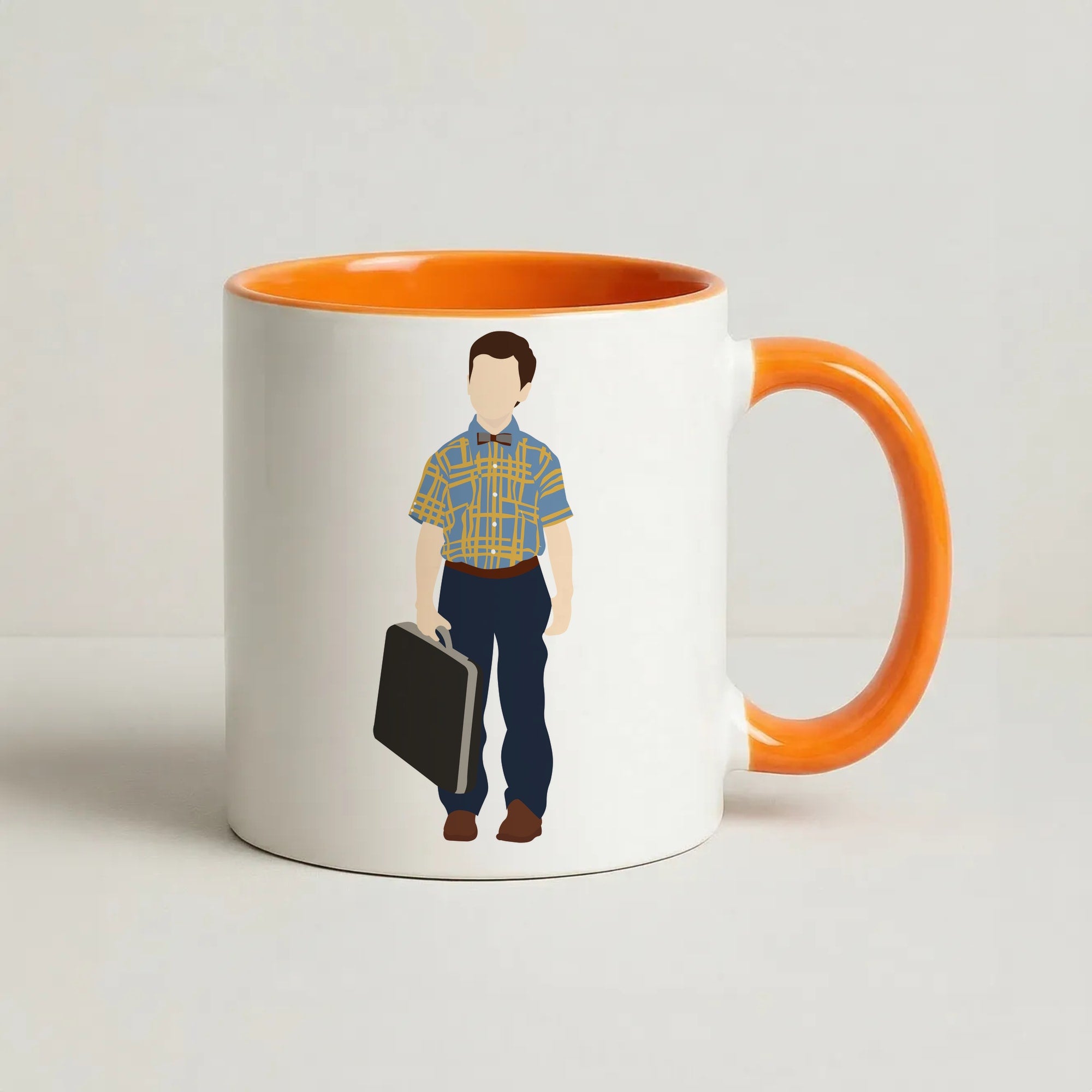 First Day - Sheldon Coffee Orange Mug