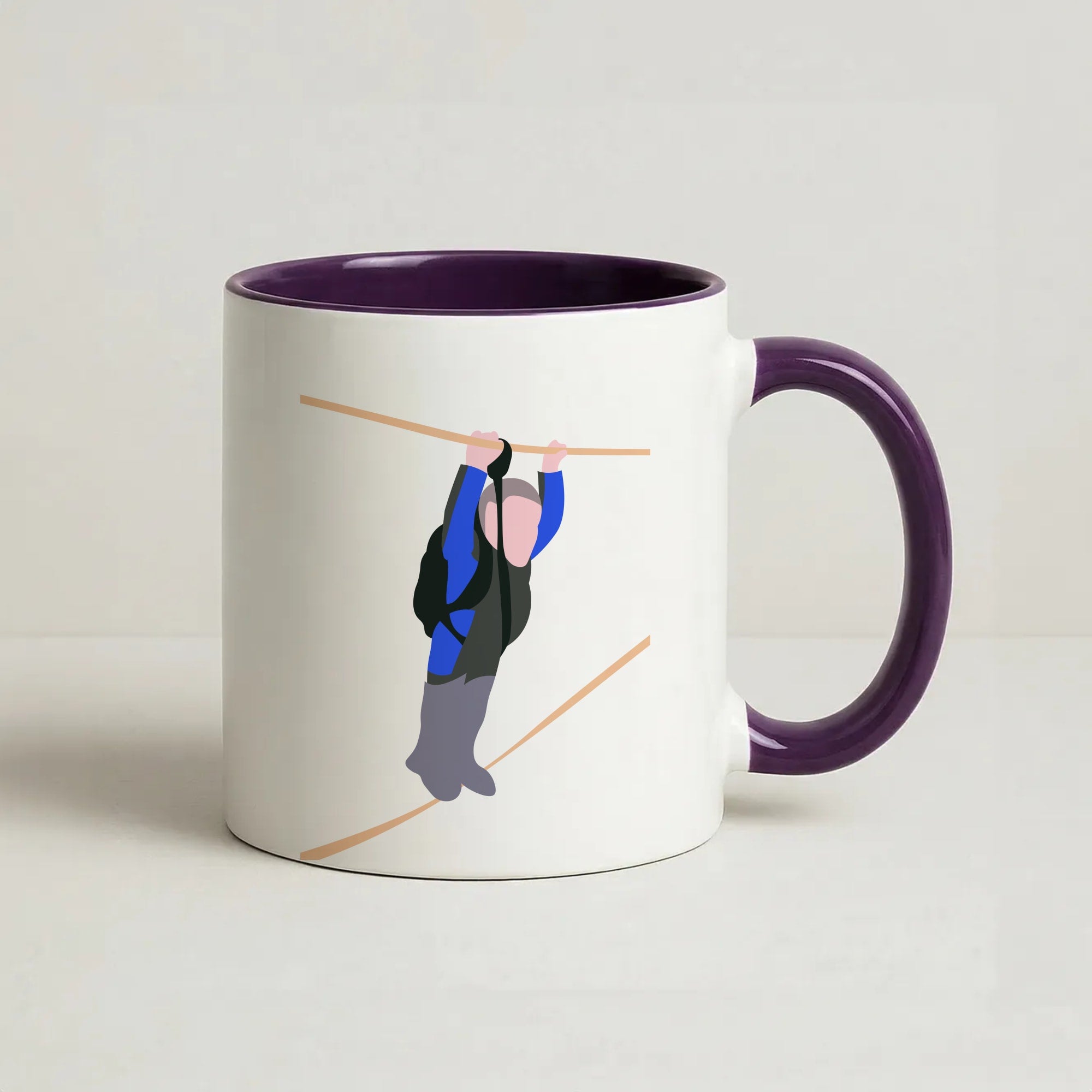 Warwick - British Pop Culture Coffee Purple Mug