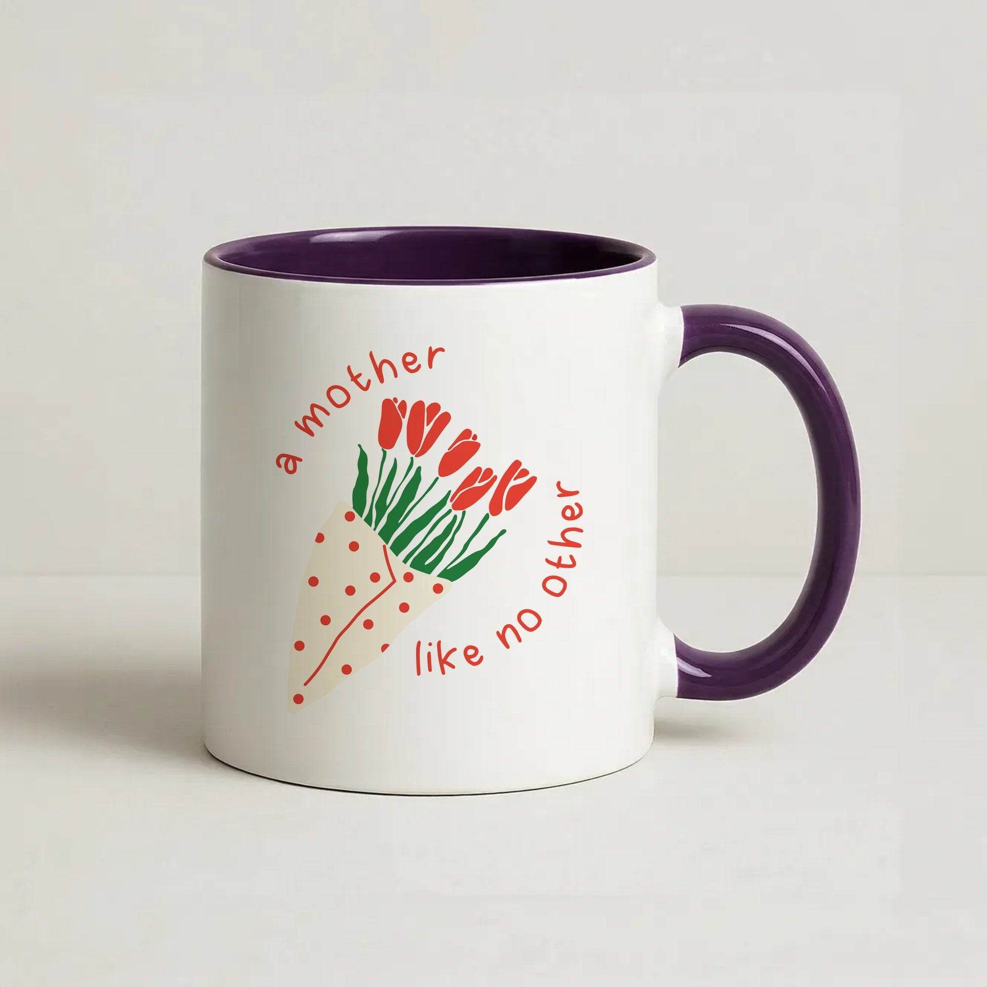 A Mother Like No Other Coffee Purple Mug