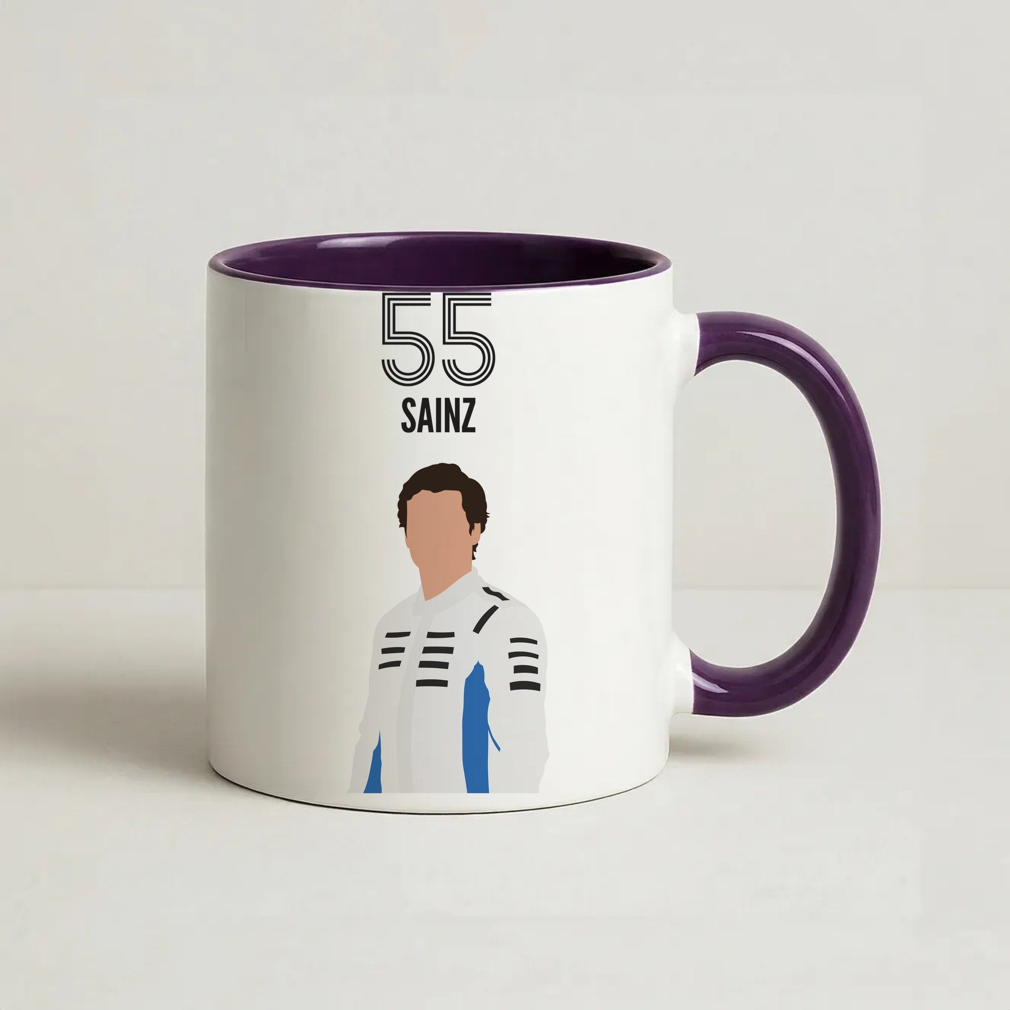 Sainz 2026 Coffee Purple Mug