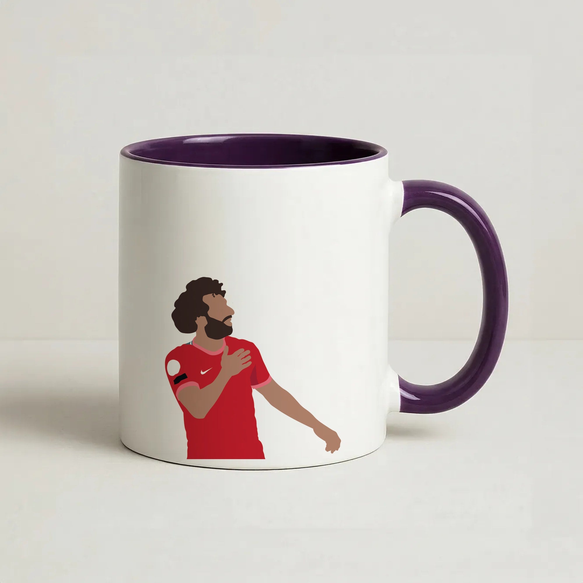 Salah - Football Coffee Purple Mug