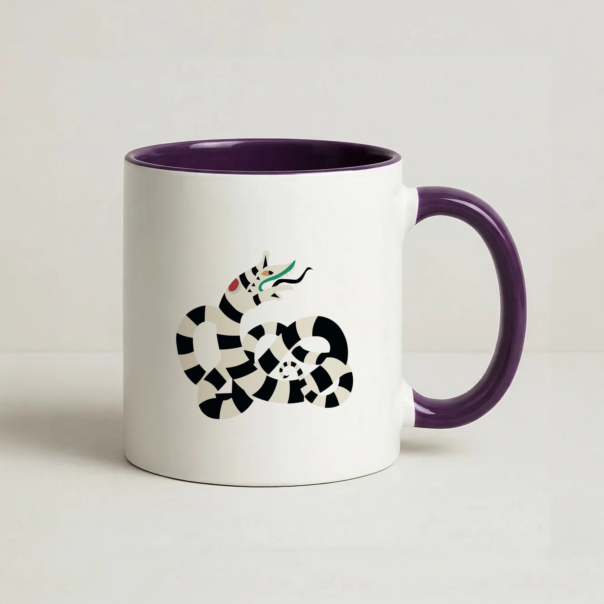Sandworm - Beetle Halloween Coffee Purple Mug