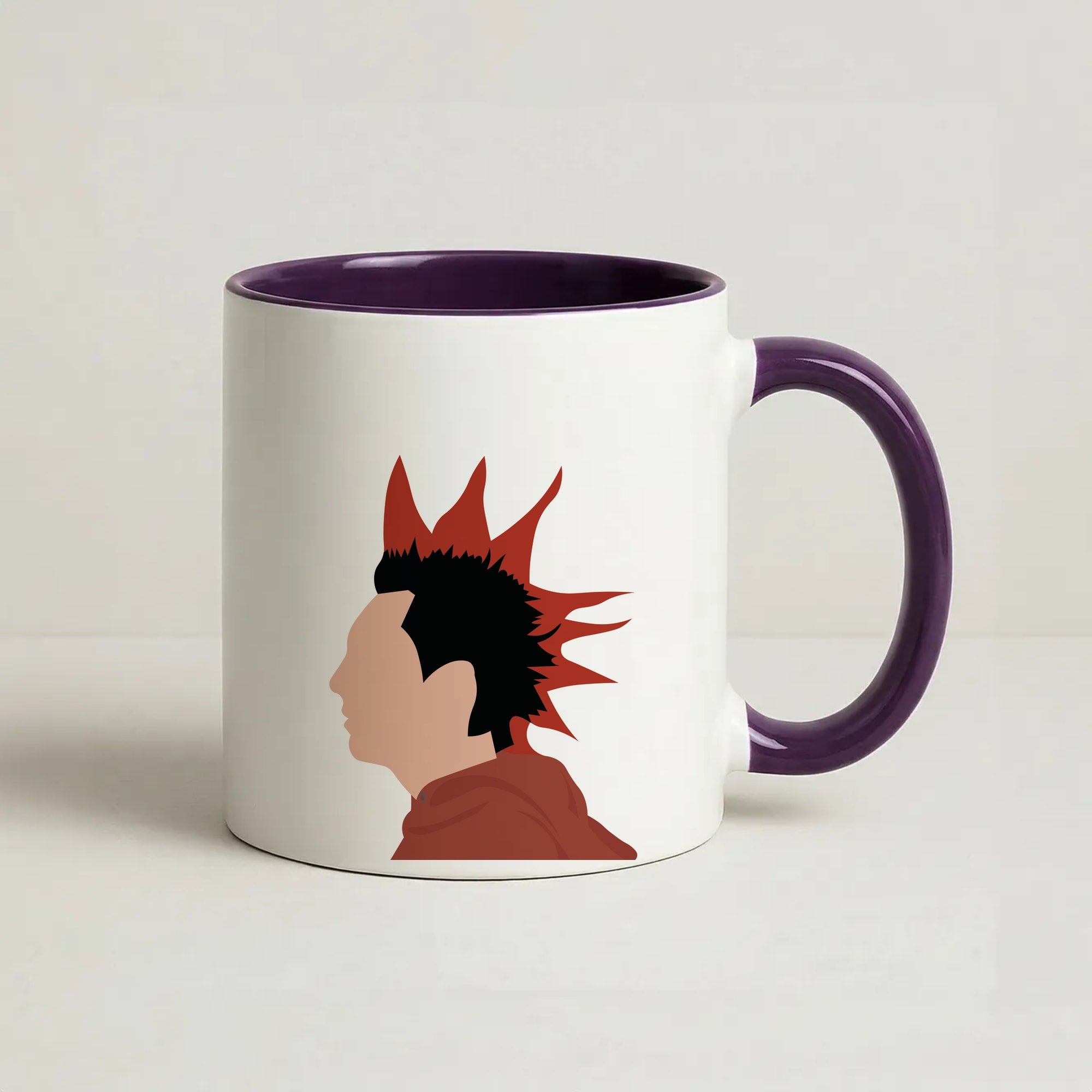 Hawk - C Kai Coffee Purple Mug
