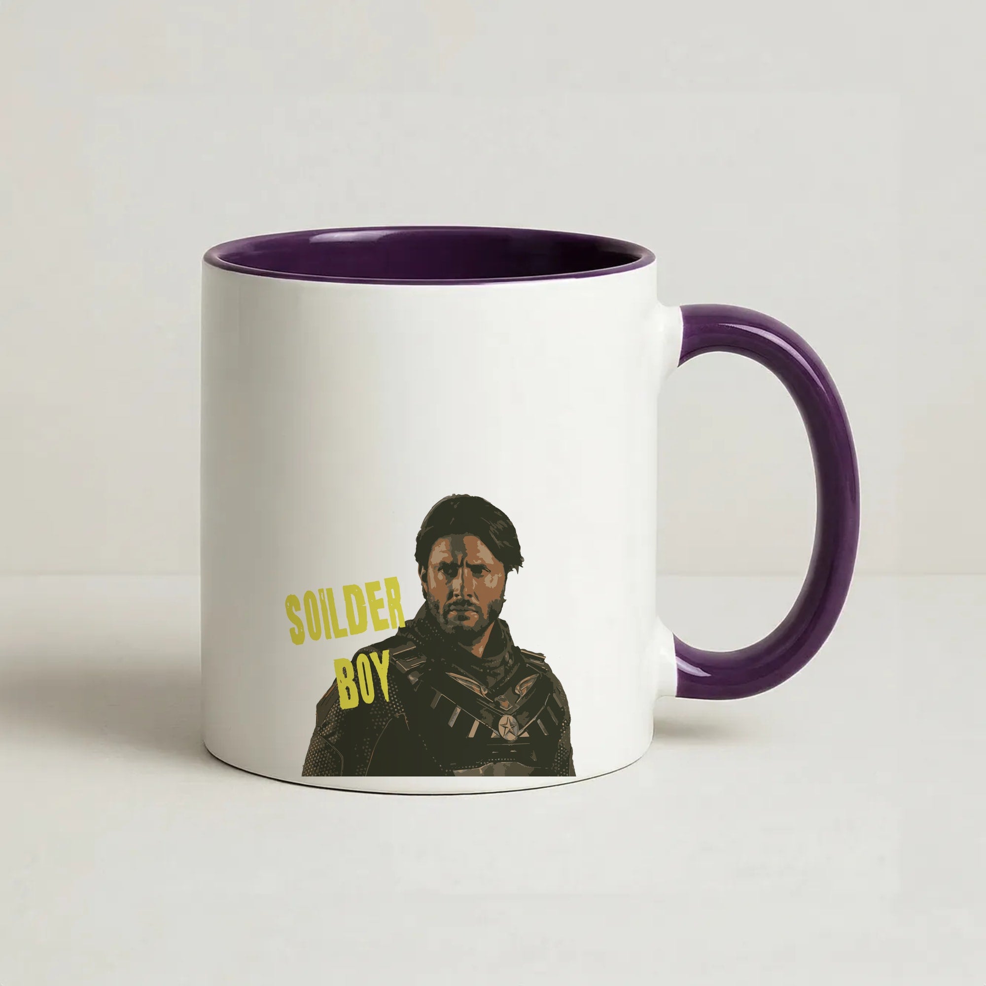 Soldier Boy Coffee Purple Mug