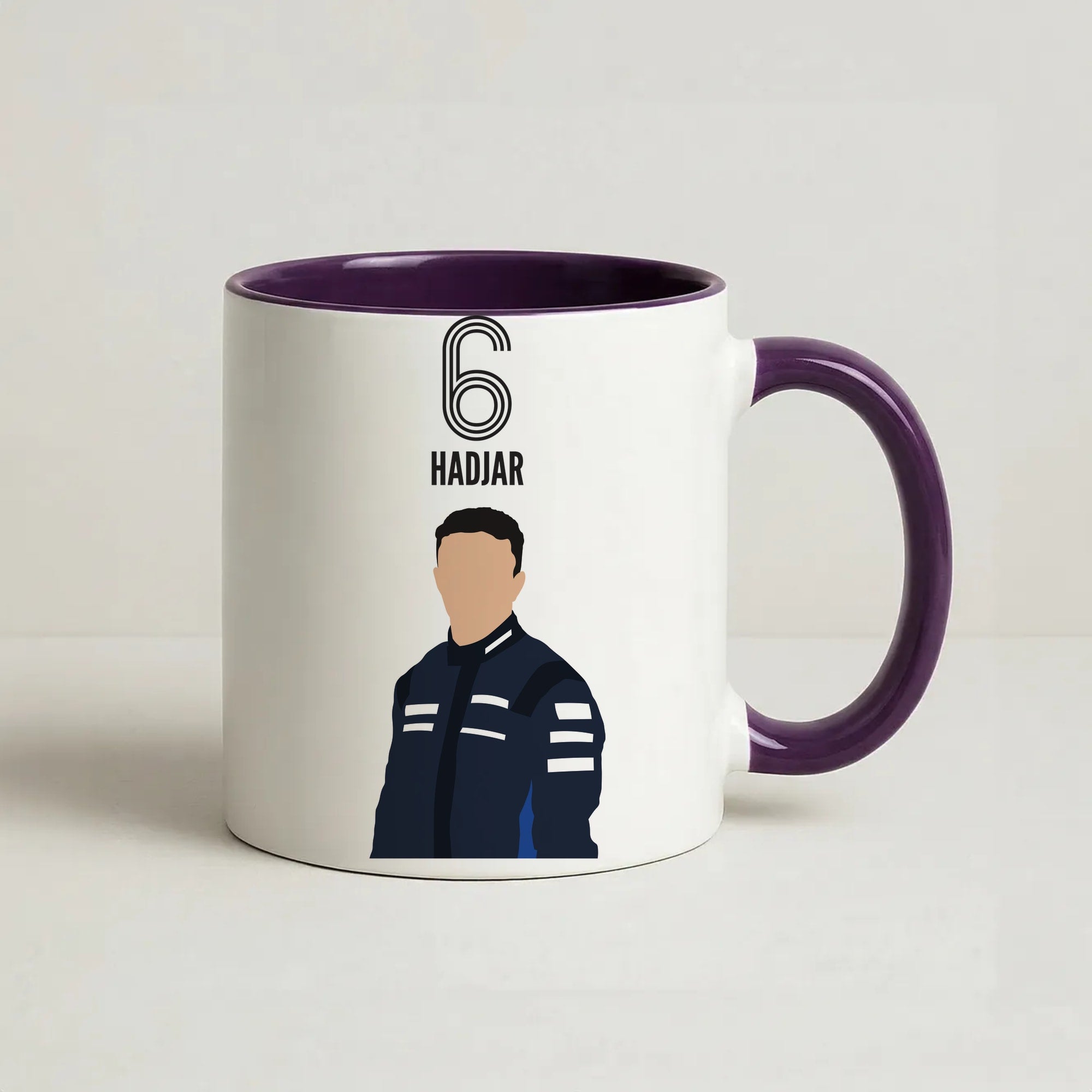 Hadjar 2026 Coffee Purple Mug