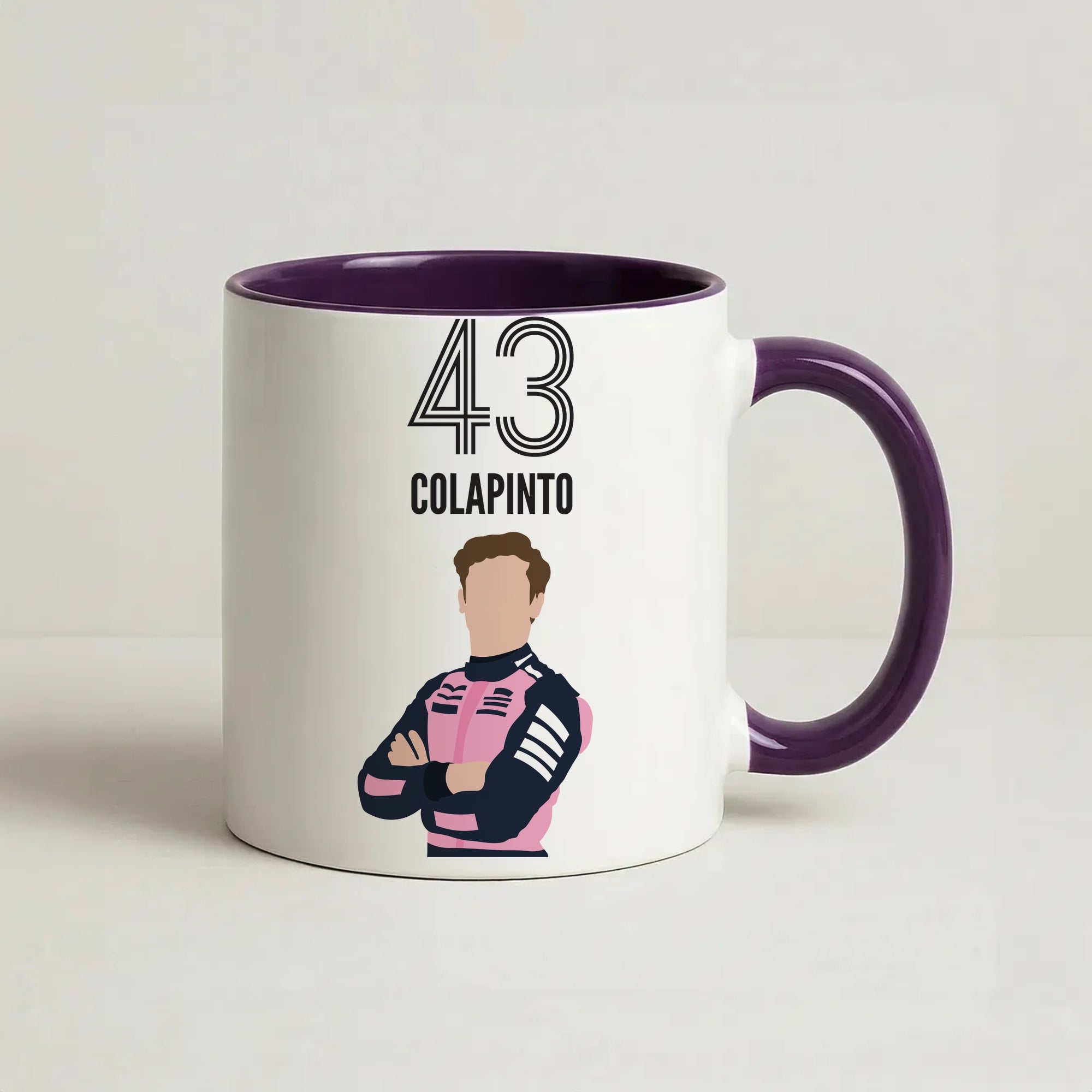Colapinto 2026 Coffee Purple Mug